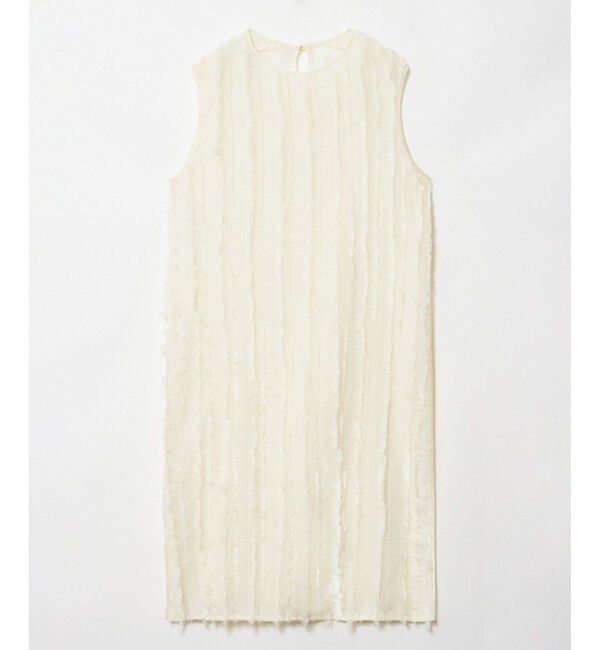 allureville「ストライプカットジャガードナローワンピース」|ワンピース|