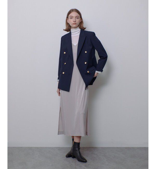 allureville「リオペルダブルブレストジャケット」|テーラードジャケット|