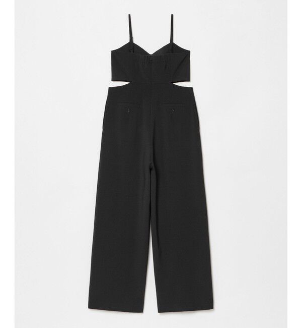 allureville「ストレッチトロサロペットパンツ」|オールインワン|