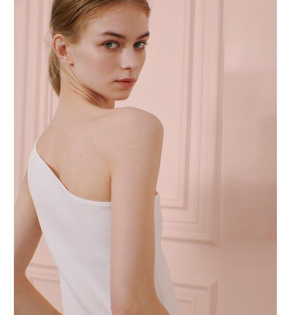 LOULOU WILLOUGHBY「【LOULOU WILLOUGHBY】ワンショルダーアンサンブル」|ニット・セーター|