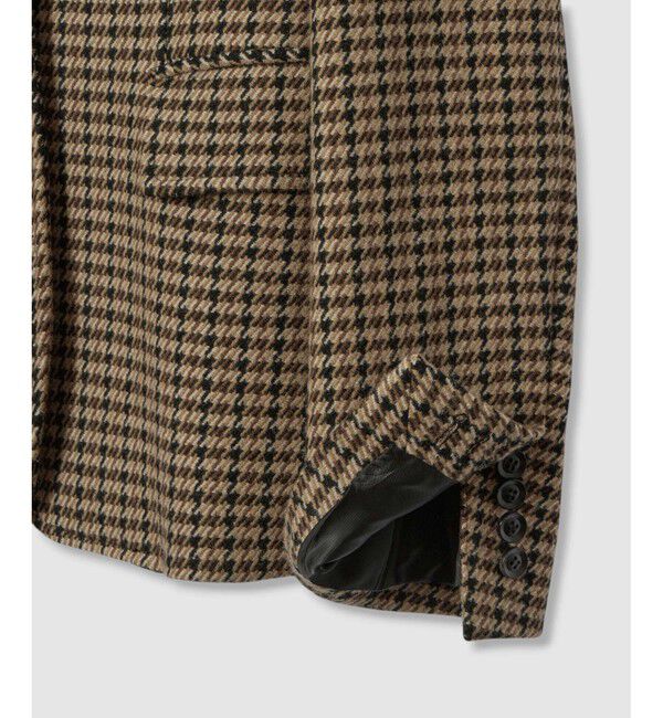 LOULOU WILLOUGHBY「【LOULOU WILLOUGHBY】ガンクラブチェックシングルジャケット」|テーラードジャケット|