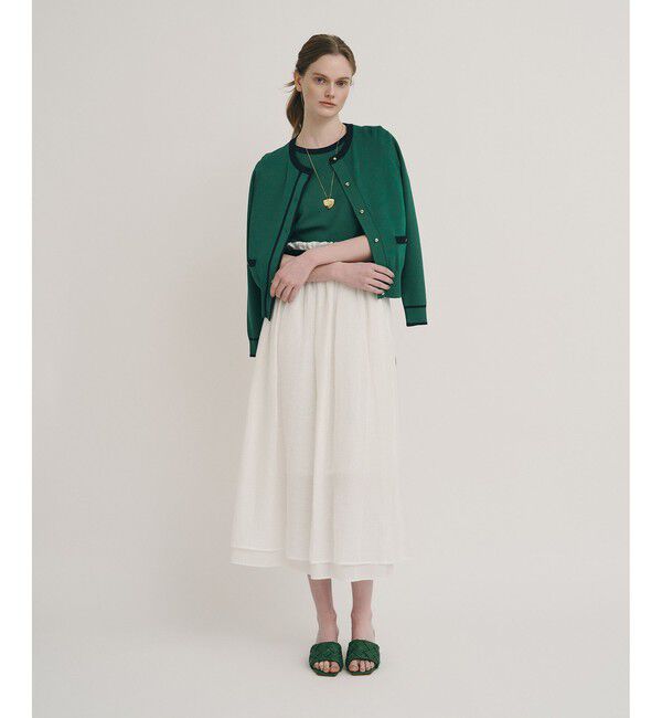 allureville「ソウバリ肩釦クループルオーバー」|ニット・セーター|