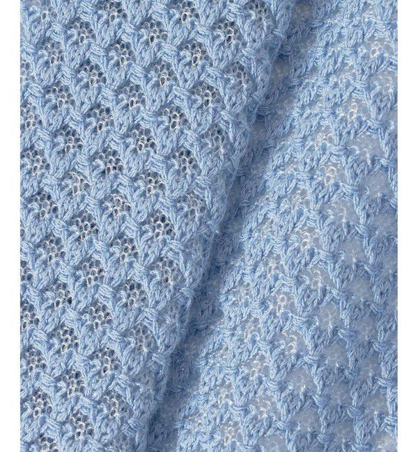 allureville「透かし編みジレプルオーバー」|ニット・セーター|