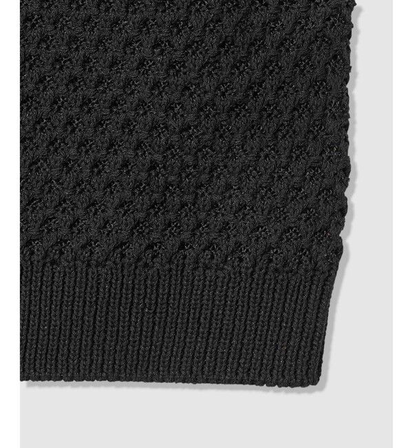 allureville「透かし編みジレプルオーバー」|ニット・セーター|