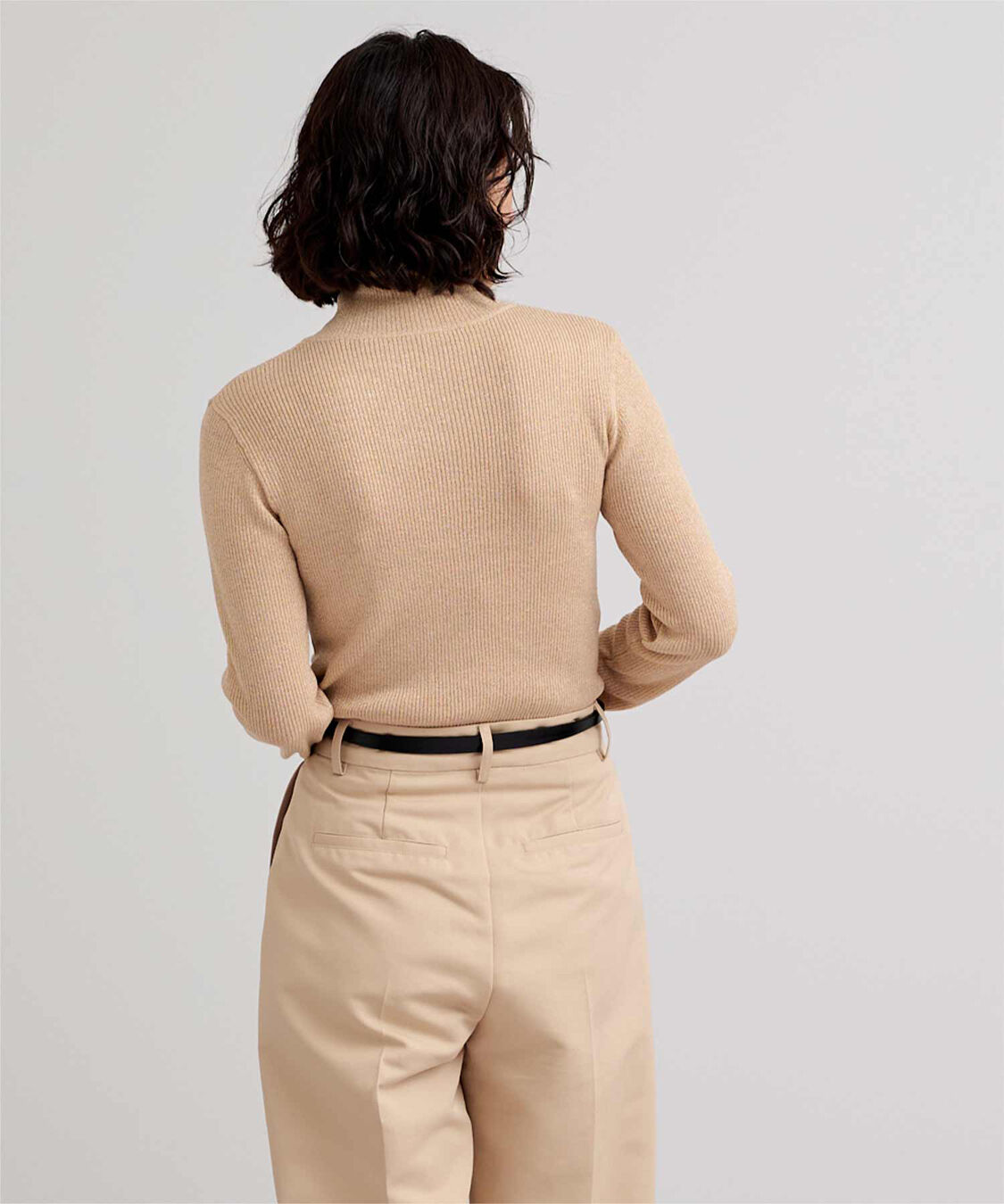 ur's「ウールブレンドハイネックリブニット」|ニット・セーター|