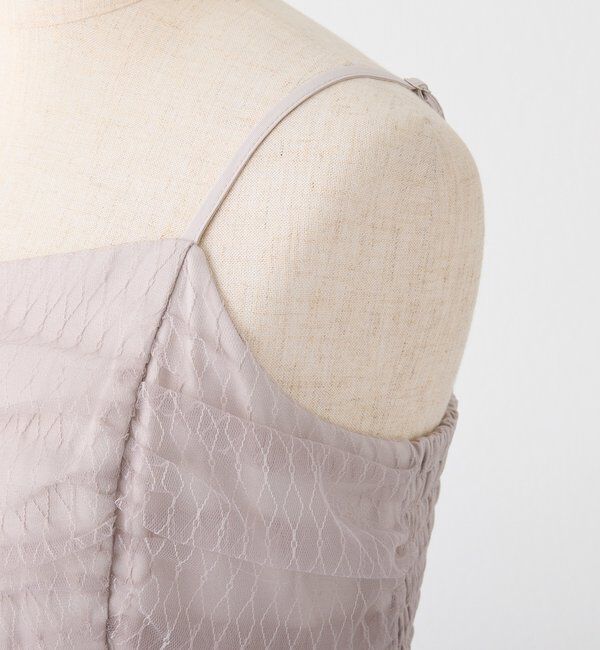  「後ろリボン2wayニットSETワンピ」|ワンピース|