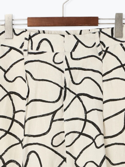 Te chichi「プリントアソートレーヨンリネンパンツ《2025summer catalog item》」|その他|