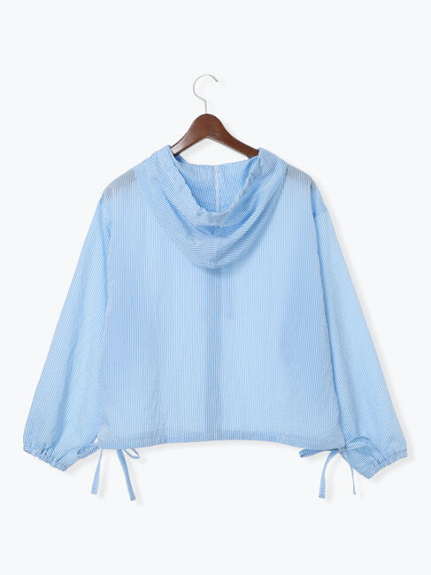 Te chichi TERRASSE「シアーストライプシャツフーディ」|シャツ・ブラウス|