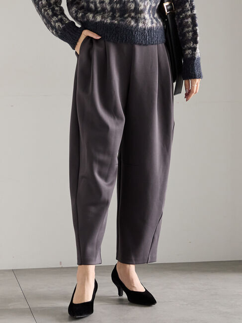 Te chichi「ダンボールカーブパンツ」|その他|チャコールグレー