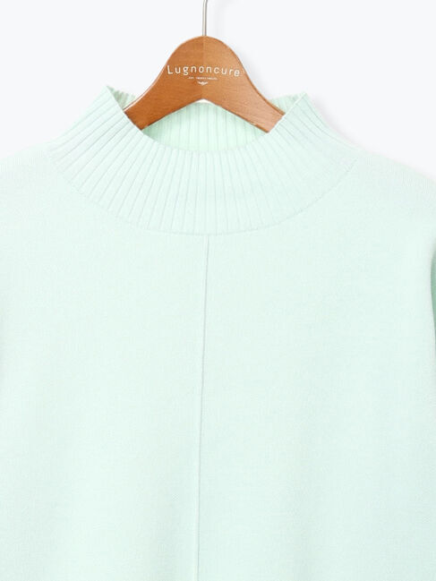 Lugnoncure「コットンタッチハイネックニットプルオーバー」|ニット・セーター|