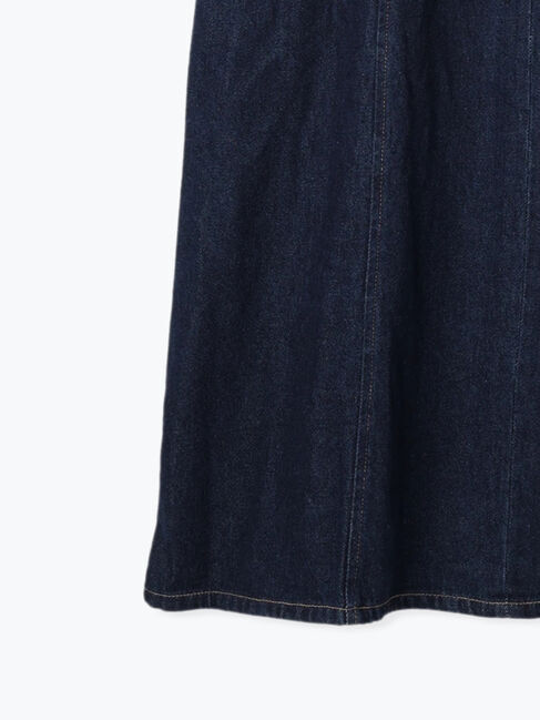 Samansa Mos2「【Sサイズ WEB限定】デニムジップジャンスカ」|ワンピース|
