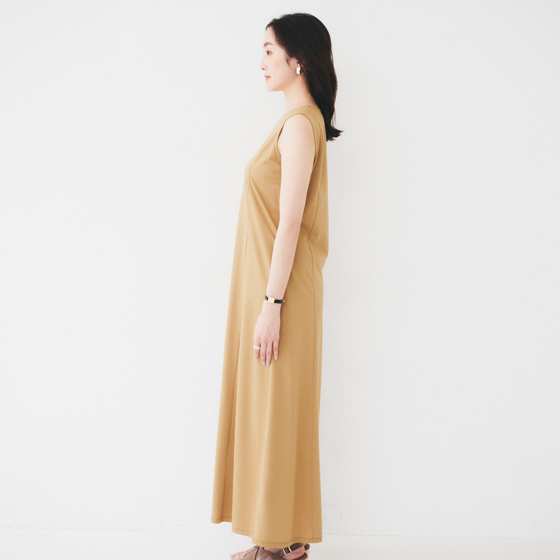 UNTITLED「【洗える／夏ワンピ／2WAY】ジャージワンピース」|ワンピース|