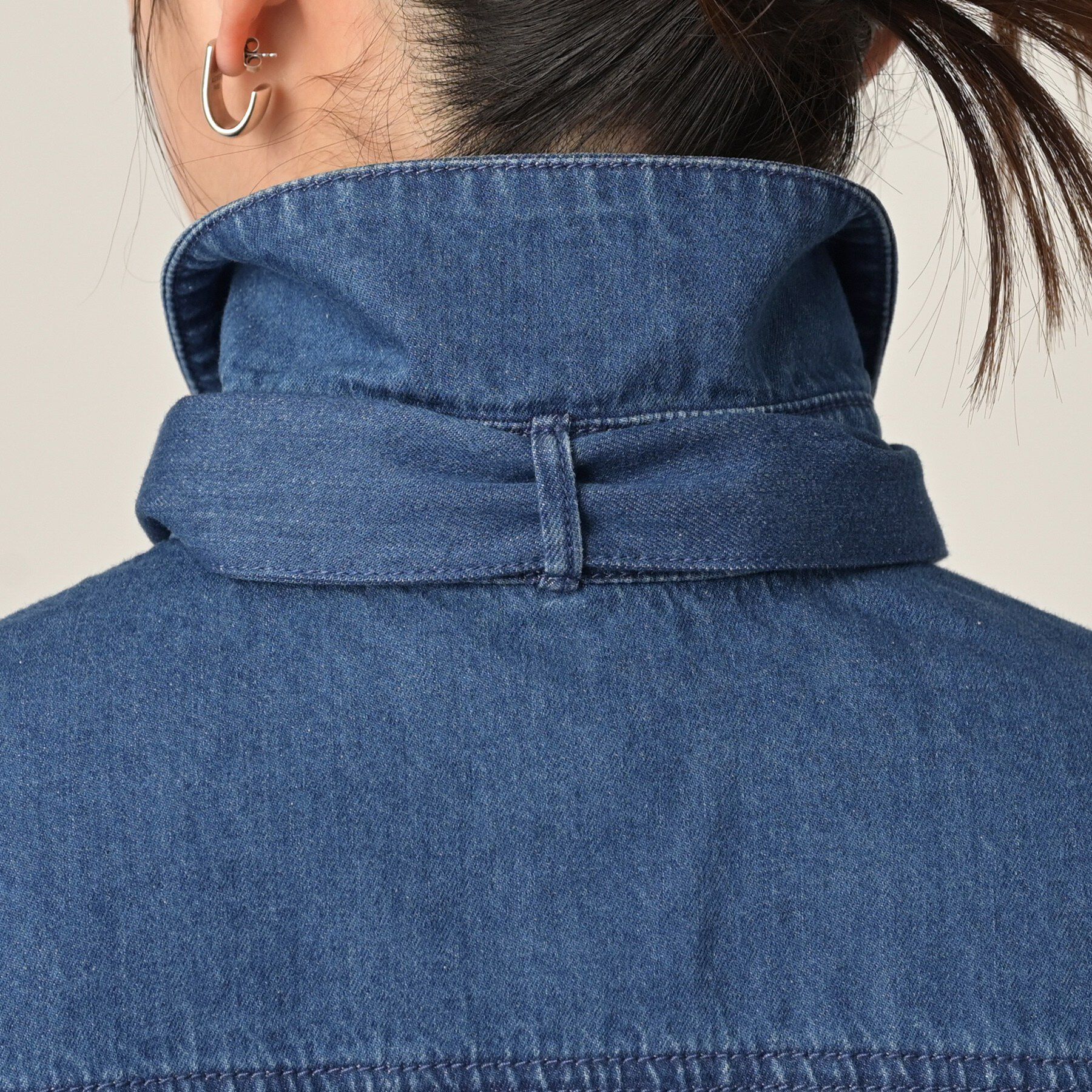 UNTITLED「ライトウェイトデニムブラウス」|シャツ・ブラウス|