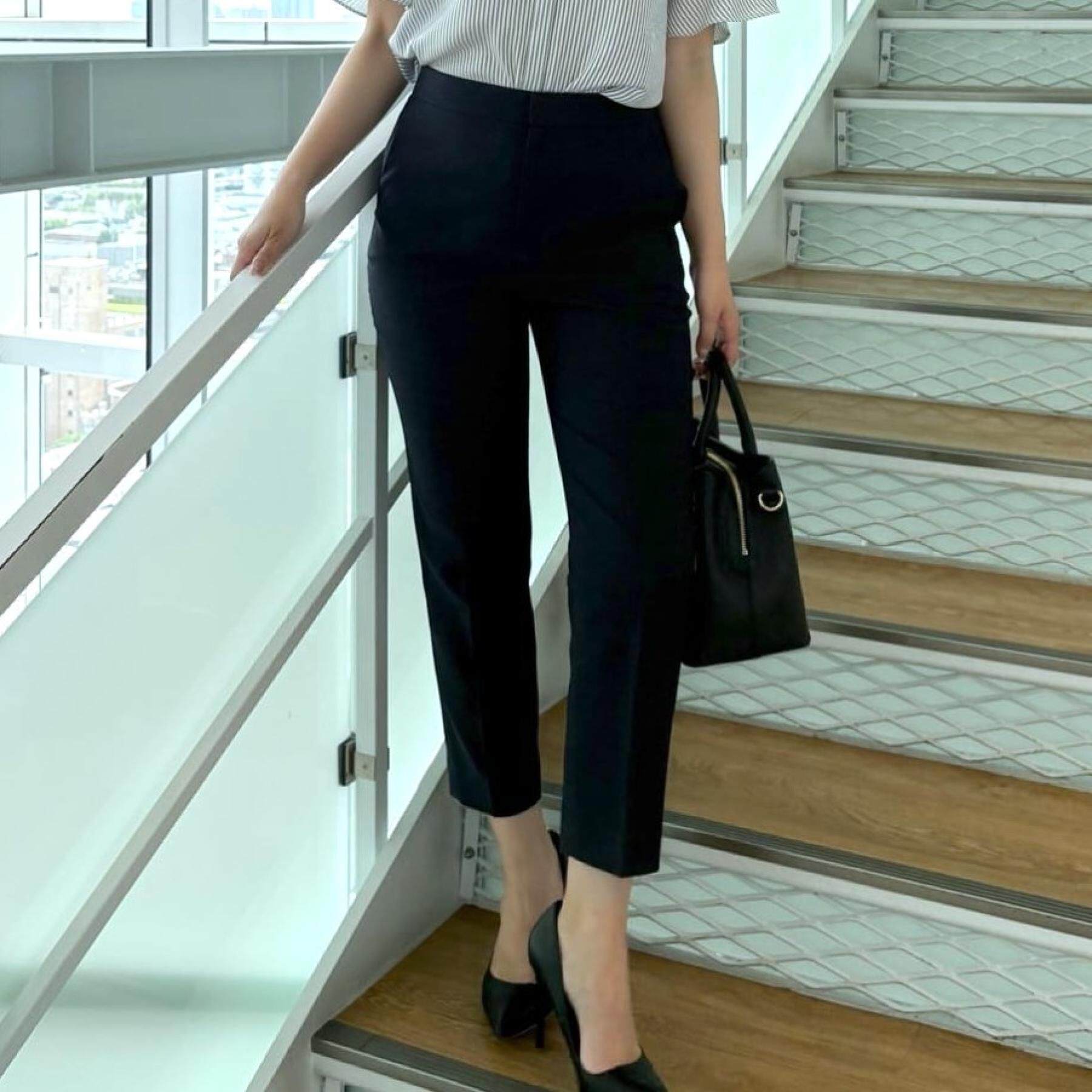 COUP DE CHANCE「【手洗い可／日本製】スリムテーパードパンツ」|その他|