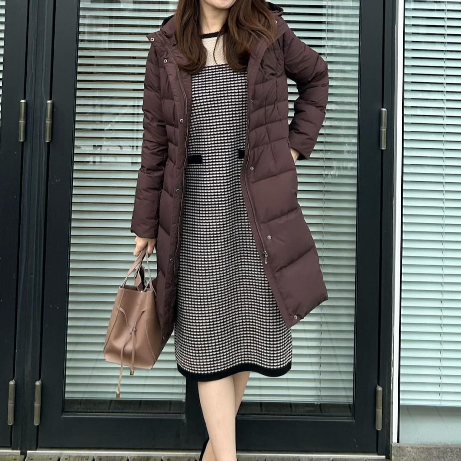 COUP DE CHANCE「【フランス産ホワイトダックダウン／FP800保温性◎／抗菌防臭／手洗い可】ロングダウンコート」|ダウン|