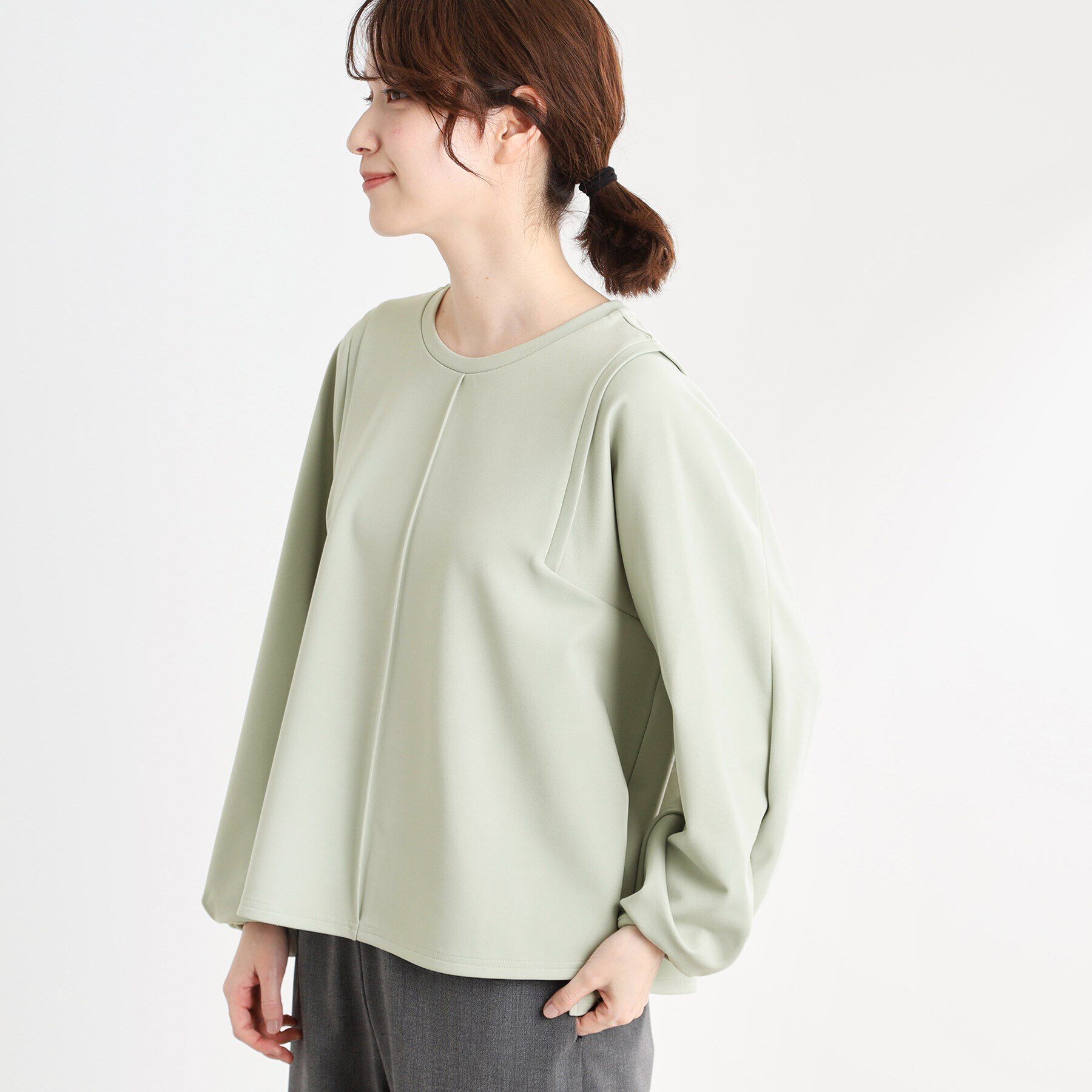 Reflect「【E‐QUALITY／洗える】ジャージプルオーバー」|Tシャツ・カットソー|