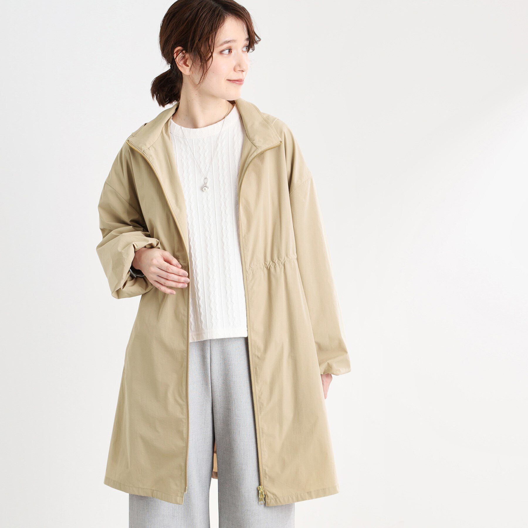 Reflect「【夏SALE／E‐QUALITY／洗える】ロング丈ライティカジュアルコート」|その他|