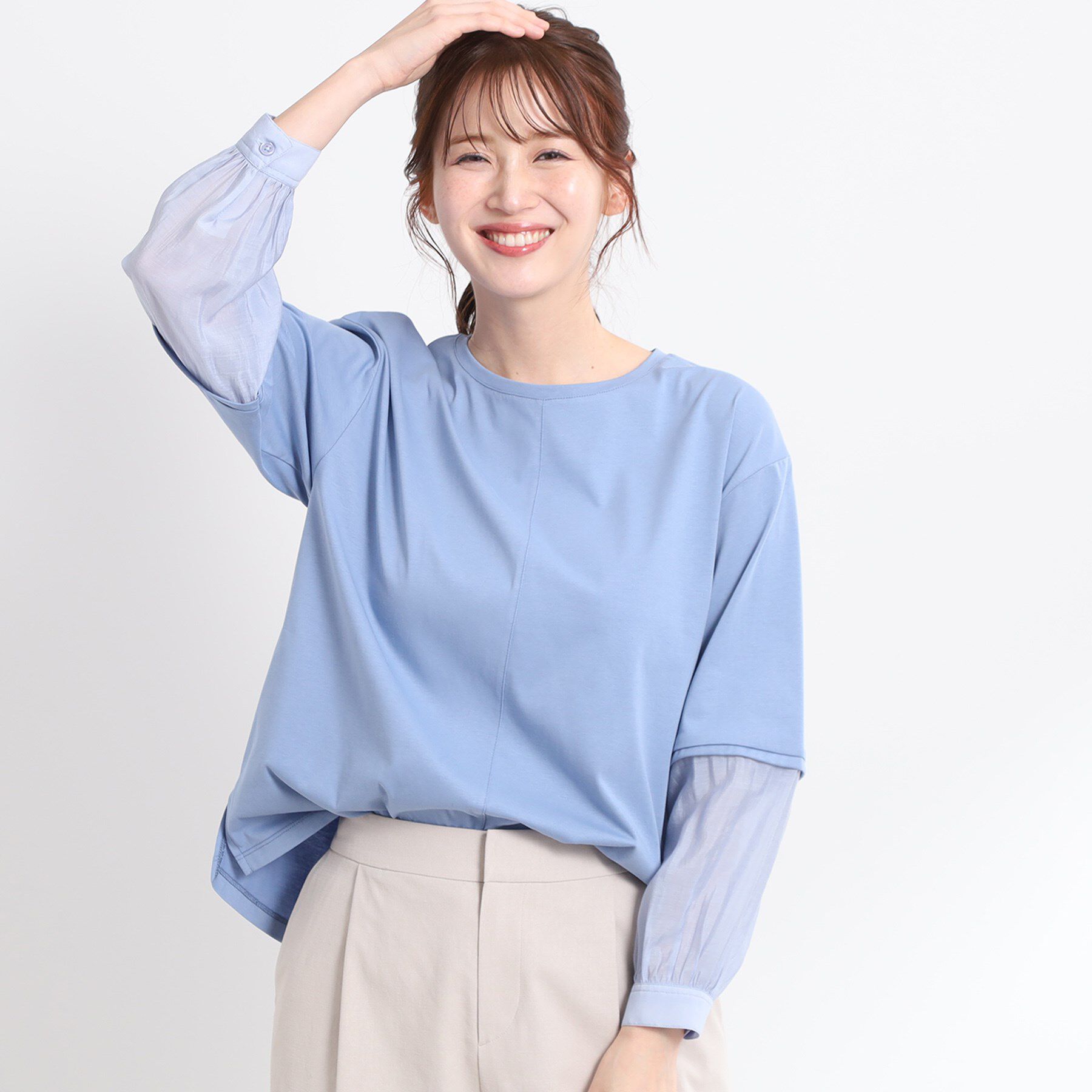 Reflect「【手洗い可】プルオーバージャージ」|Tシャツ・カットソー|