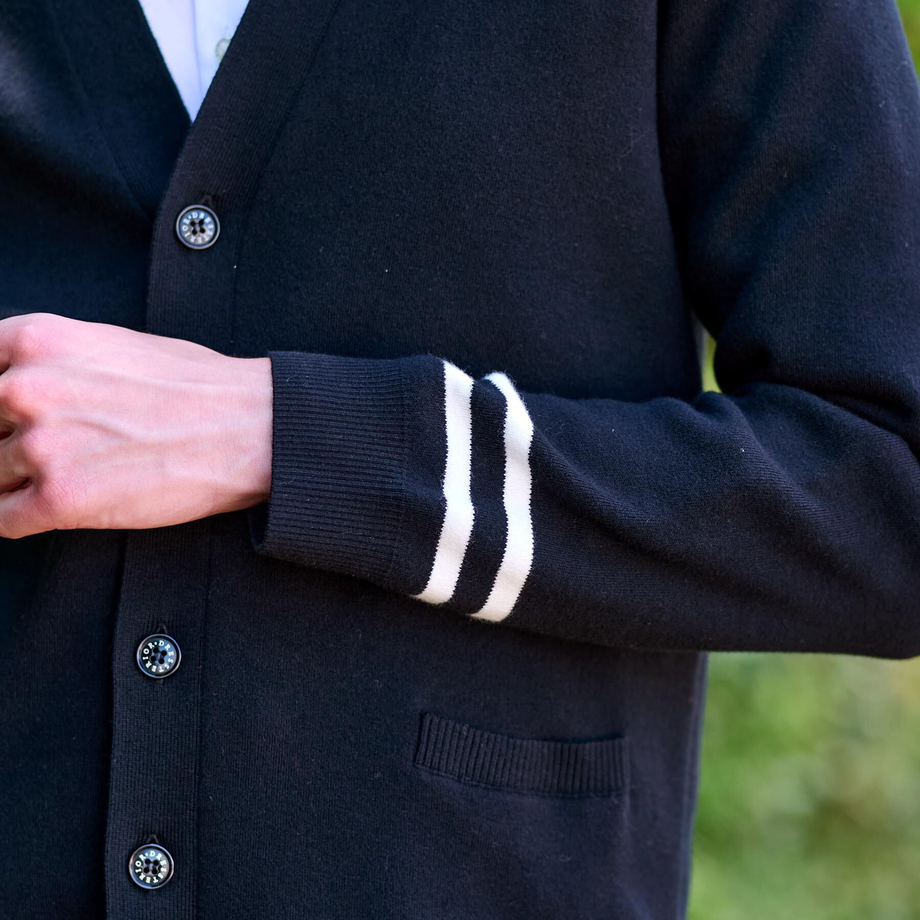 DRESSTERIOR「ウォッシャブル コットンカシミヤスムースカーディガン」|カーディガン|