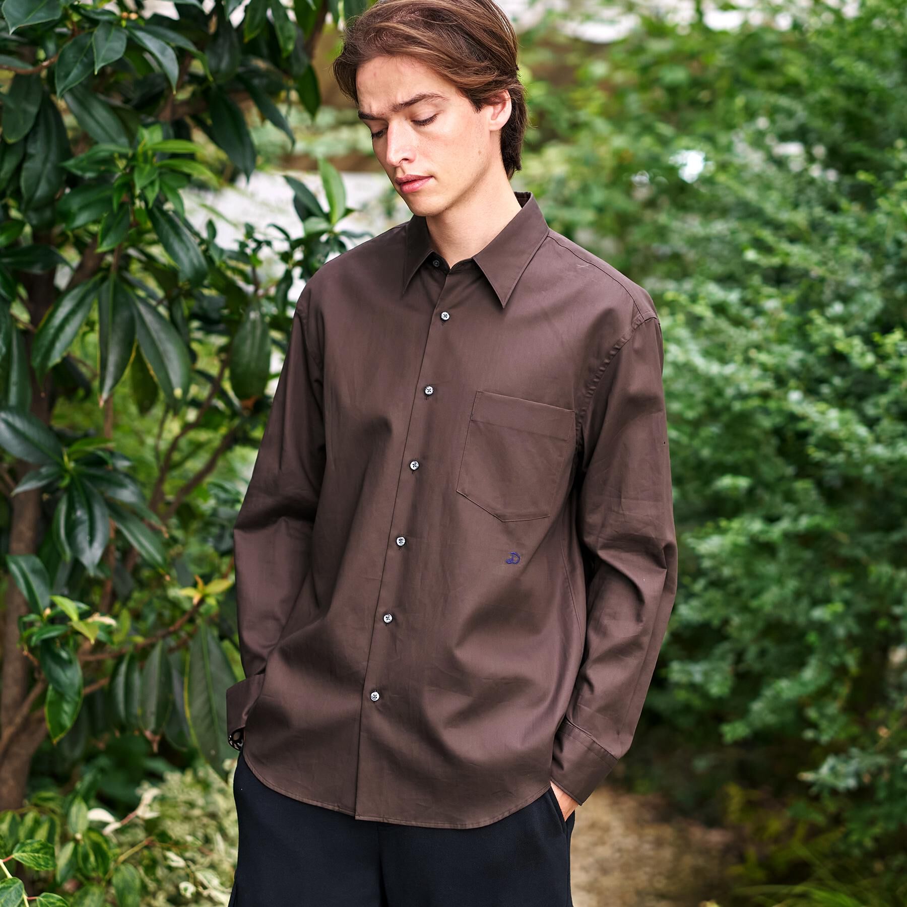 DRESSTERIOR「200双糸 ブロード レギュラーシャツ」|シャツ・ブラウス|