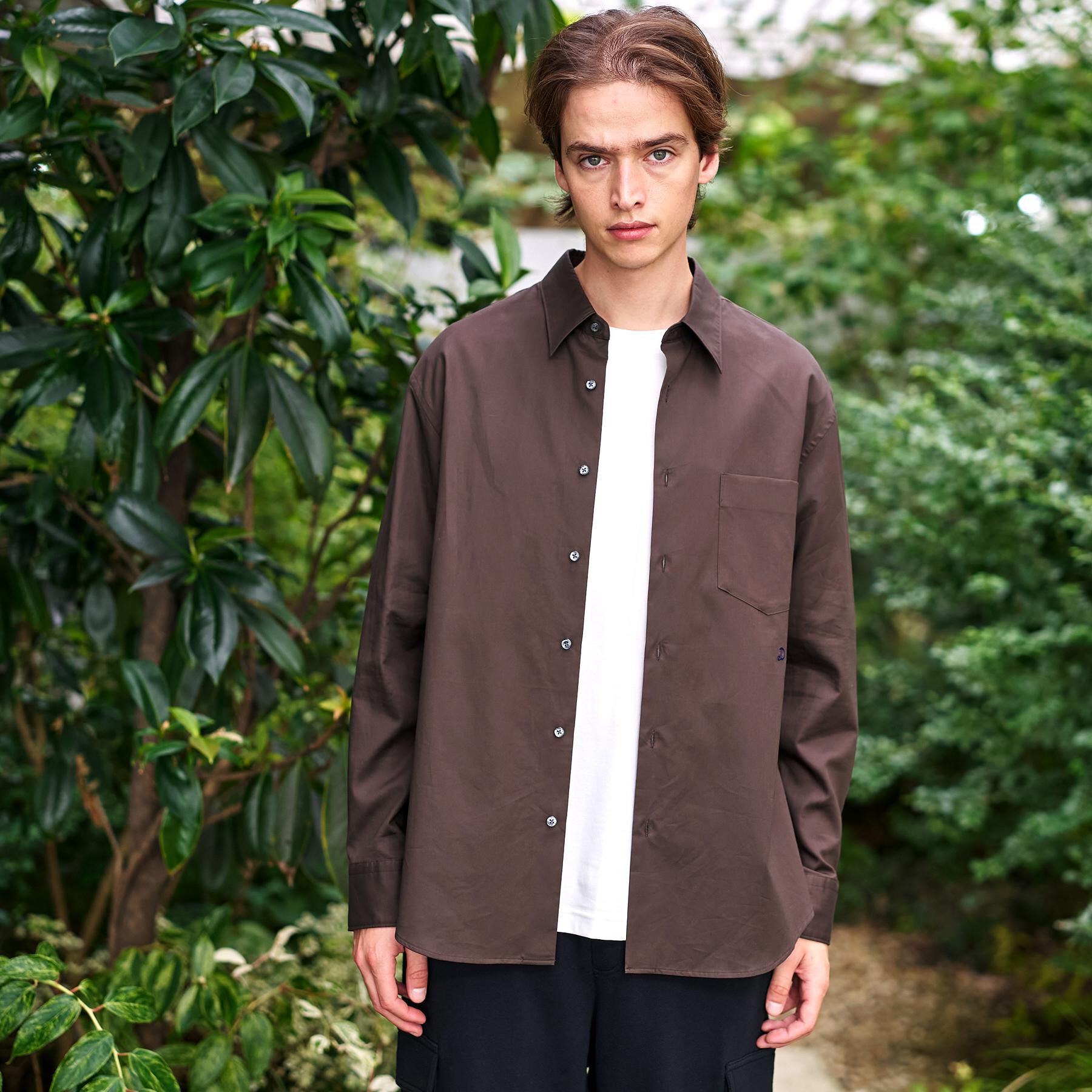 DRESSTERIOR「200双糸 ブロード レギュラーシャツ」|シャツ・ブラウス|