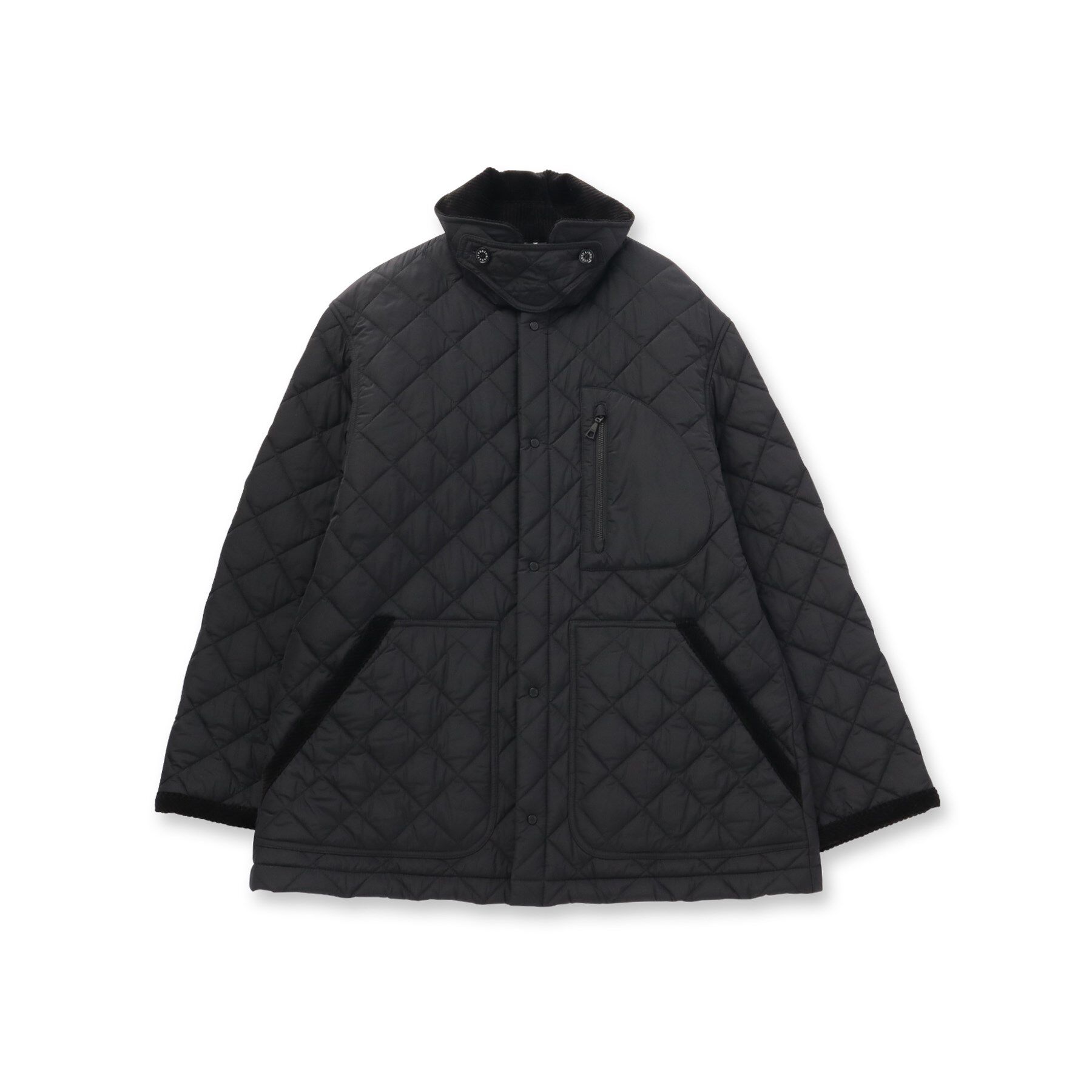 DRESSTERIOR「キルティング ハンティングジャケット」|ブルゾン・スタジャン|