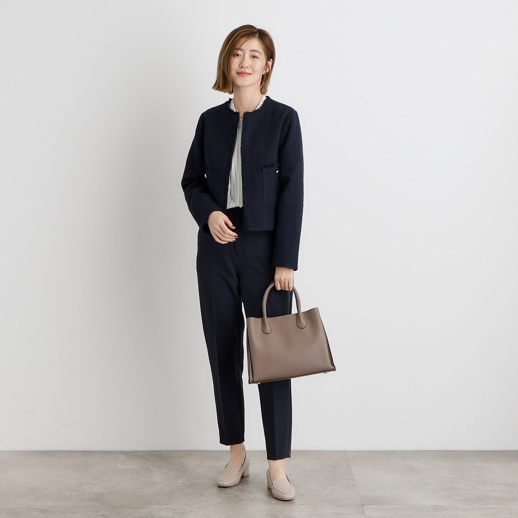 grove「【人間工学】中仕切り2WAYトート【入卒対応可】」|ショルダー・メッセンジャー|