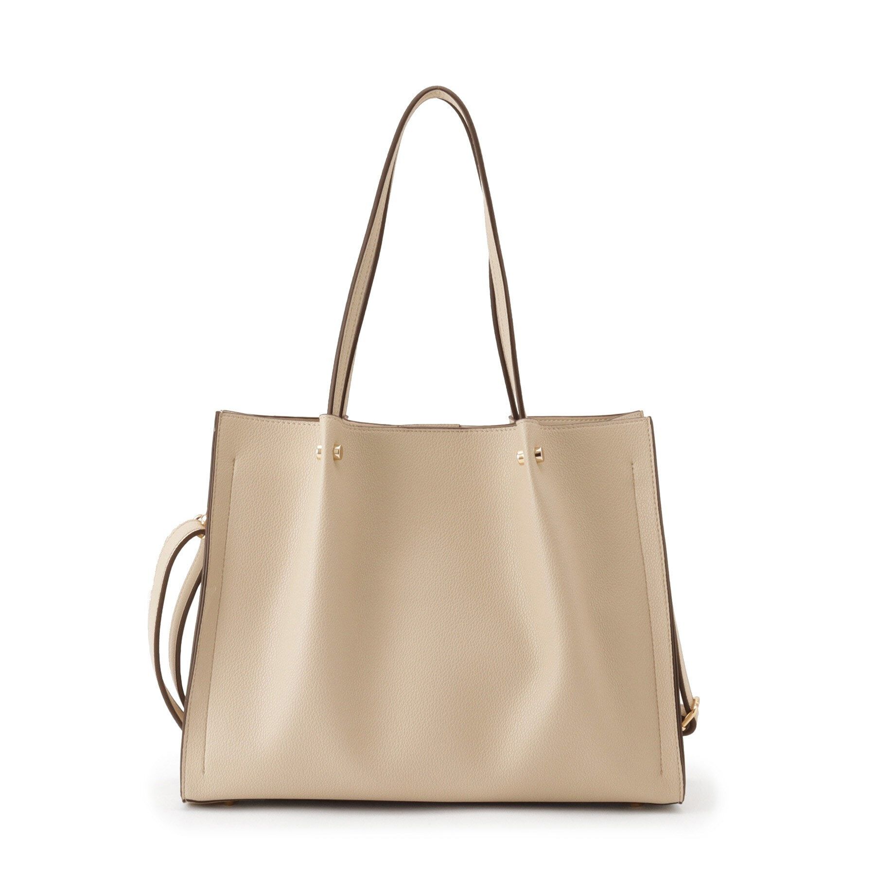 grove「【雑誌掲載】タックハンドルスクエア2WAYトート」|トートバッグ|