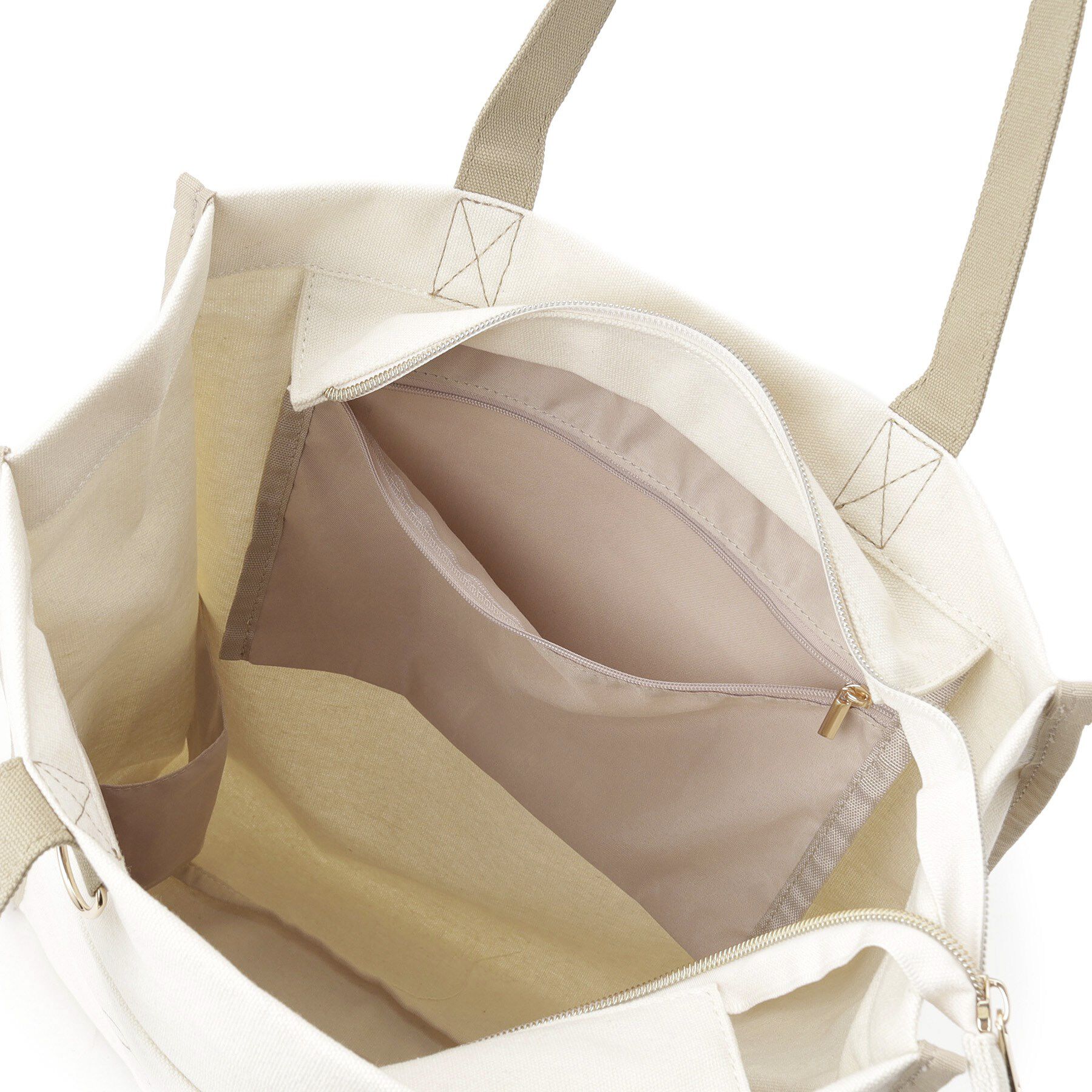 grove「【A4・多機能】パイピングロゴキャンバストート」|トートバッグ|