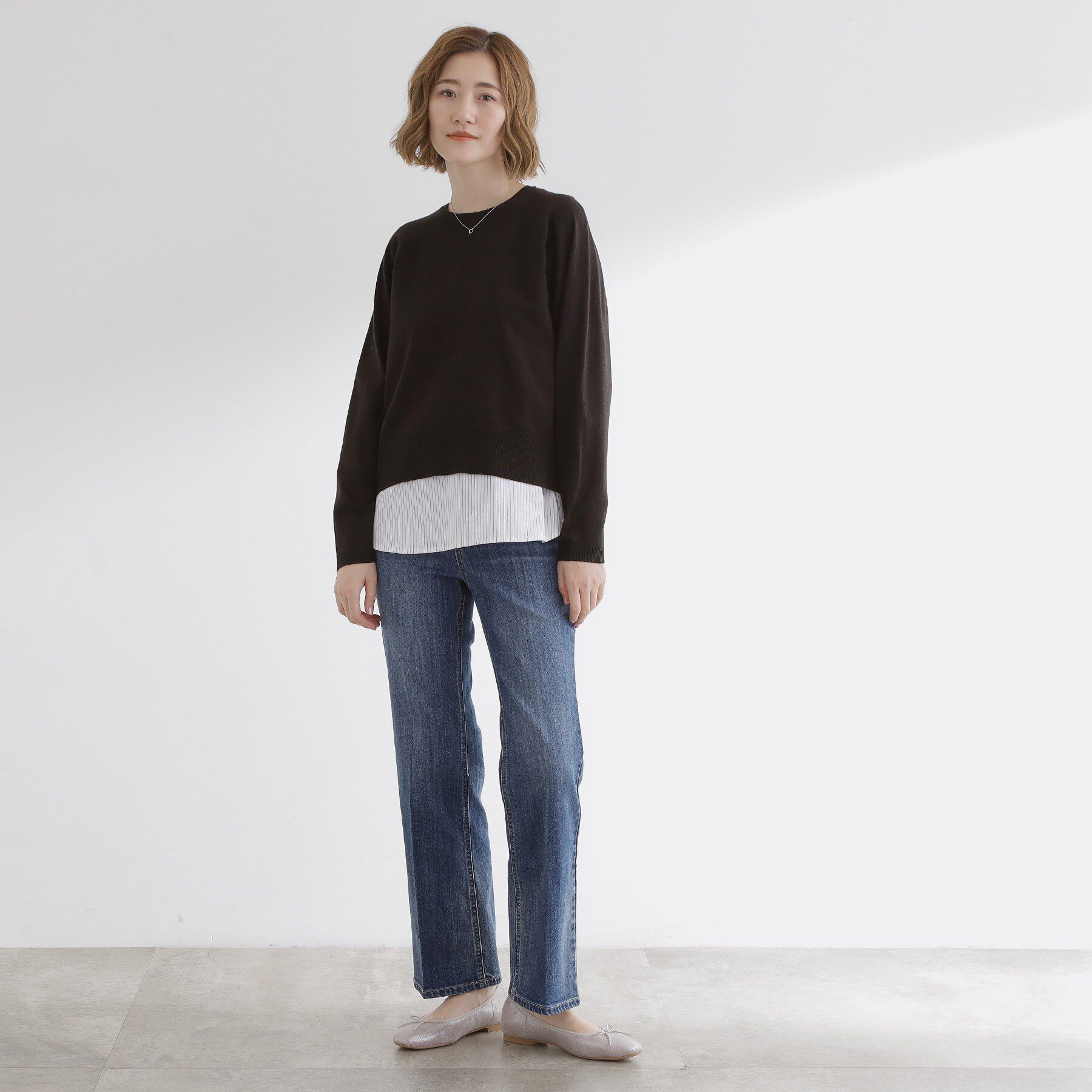 grove「裾切替レイヤードタンク」|キャミソール|