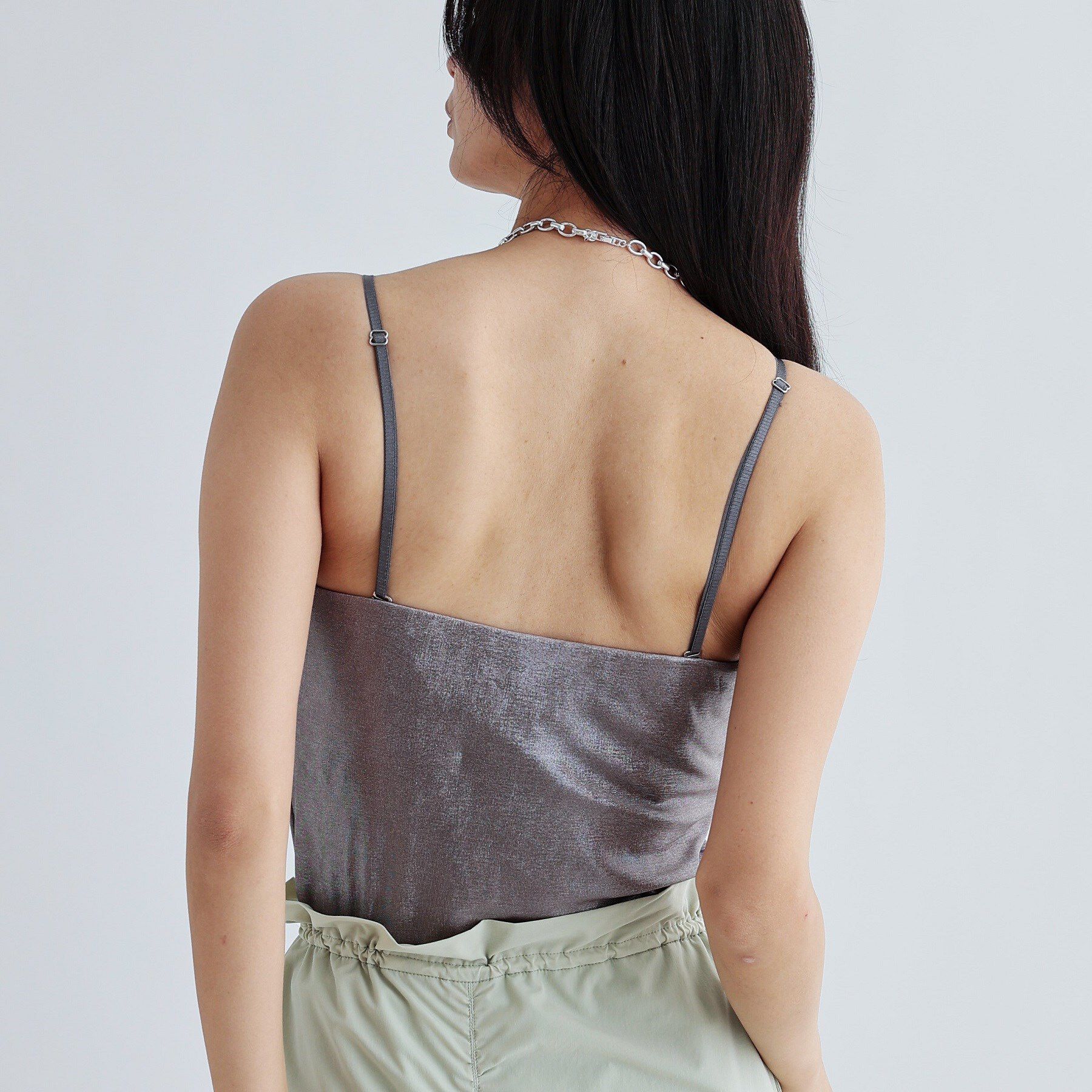 GALLEST「シャイニーベアトップ（カップ付き）」|チューブトップ|