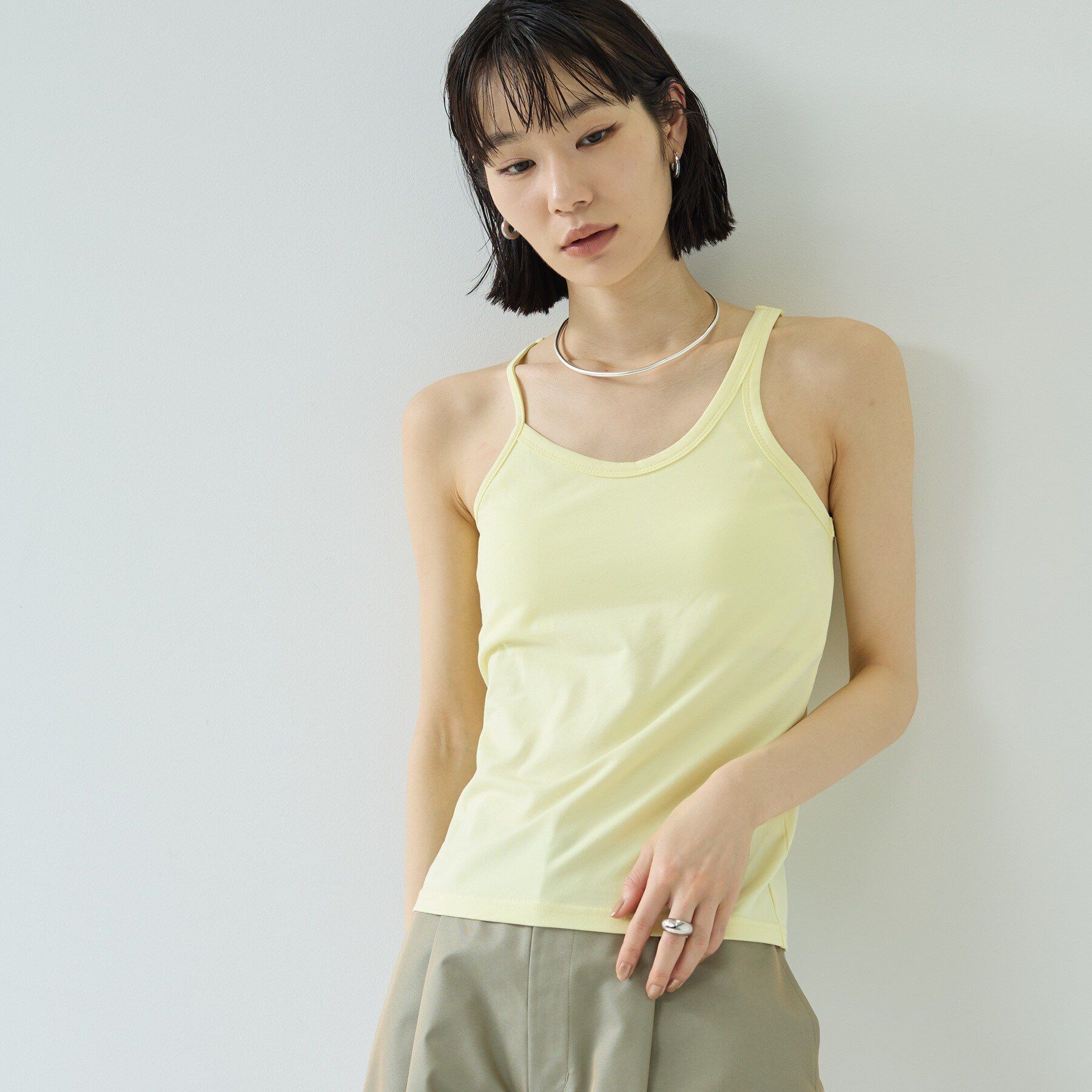 GALLEST「アシンメトリーアメスリタンク」|キャミソール|