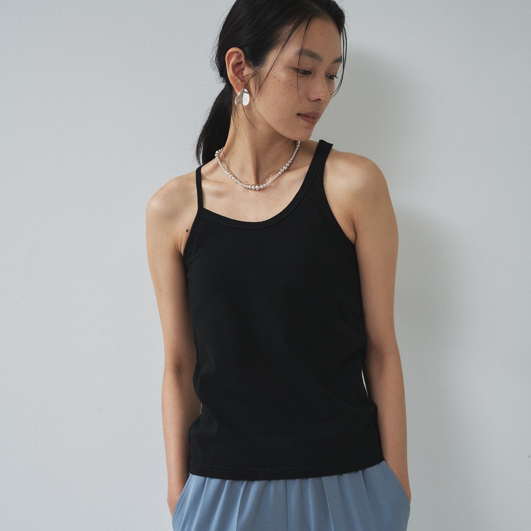 GALLEST「アシンメトリーアメスリタンク」|キャミソール|