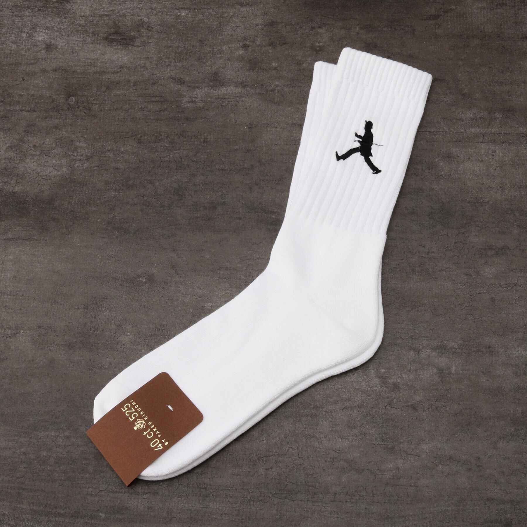 40CARATS&525「ラスタウォーカー スポーツソックス」|ソックス|ホワイト(001)