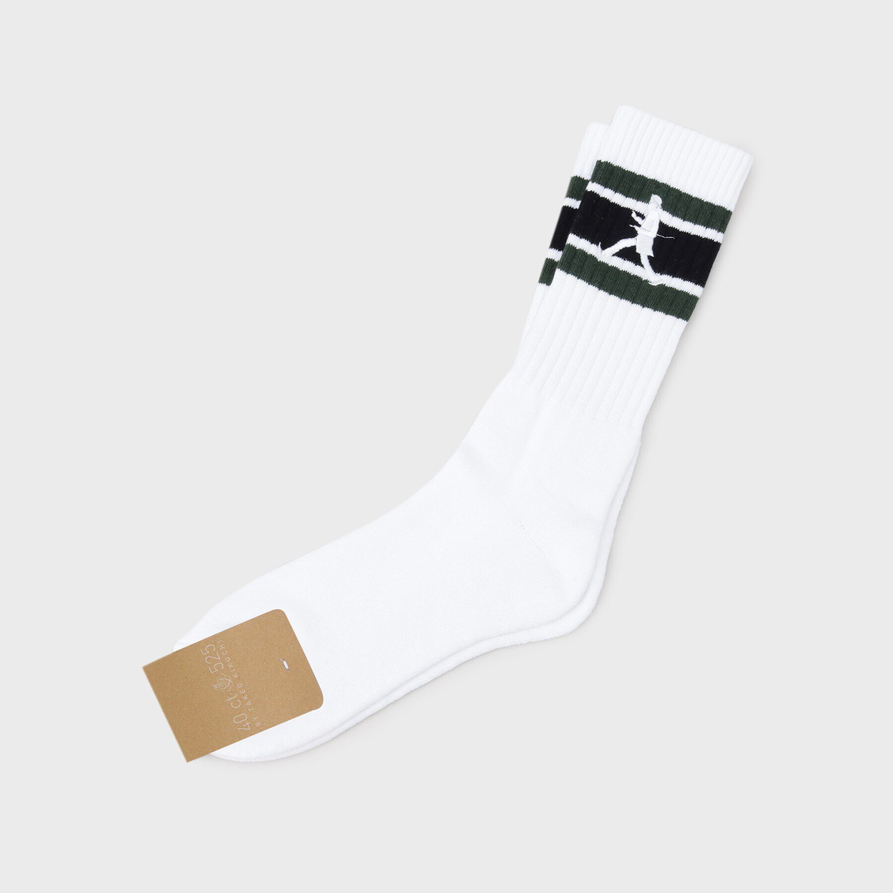 40CARATS&525「ラスタウォーカー スポーツソックス」|ソックス|カーキ(528)