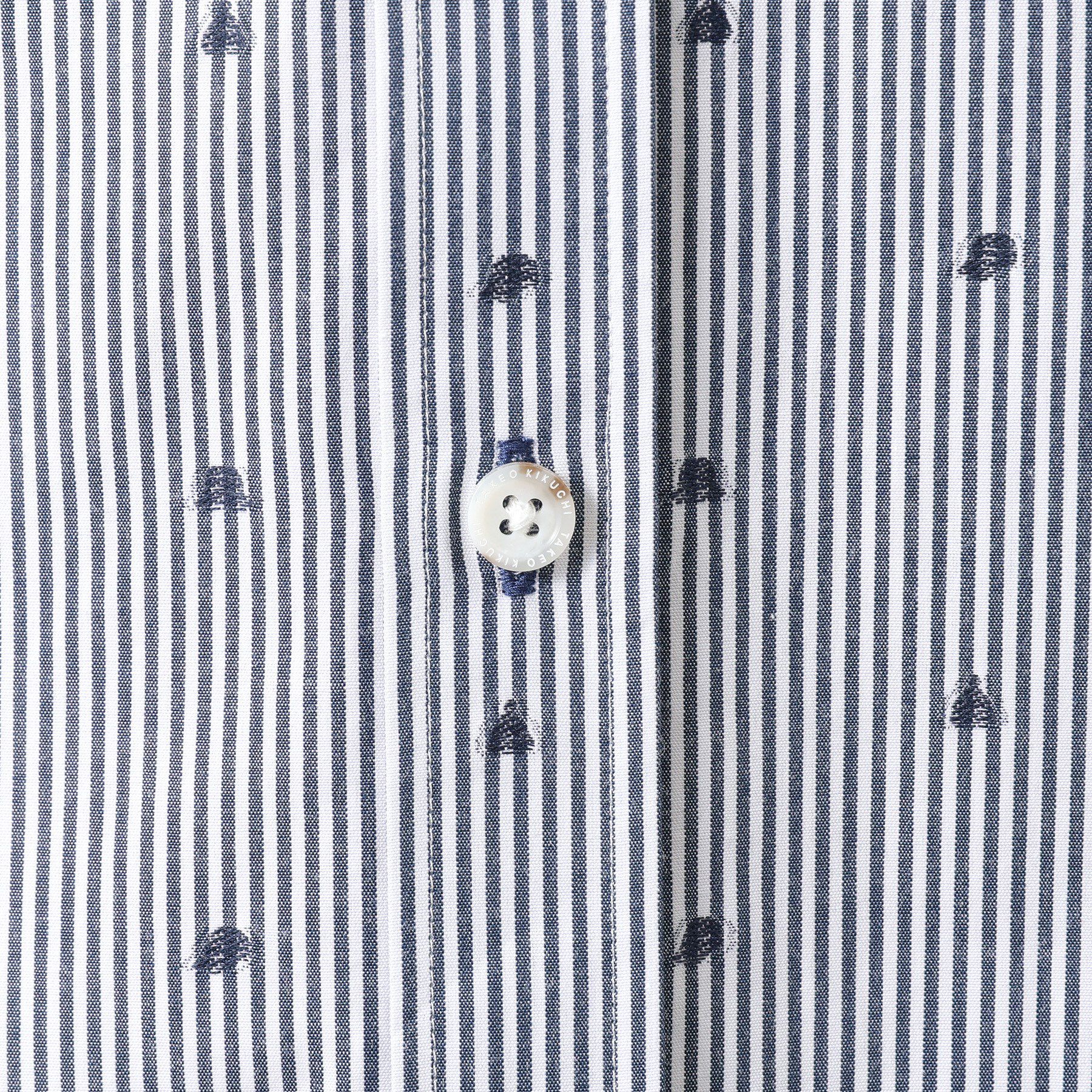 TAKEO KIKUCHI「ハットモチーフ ジャカード ストライプ シャツ」|シャツ・ブラウス|