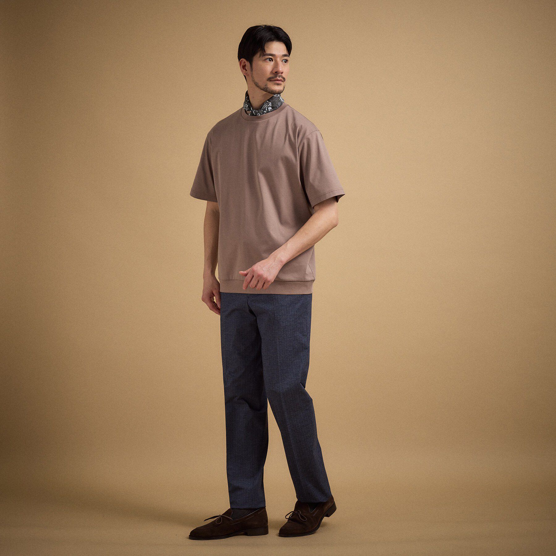 TAKEO KIKUCHI「アイスクリアコットン プルオーバー」|Tシャツ・カットソー|