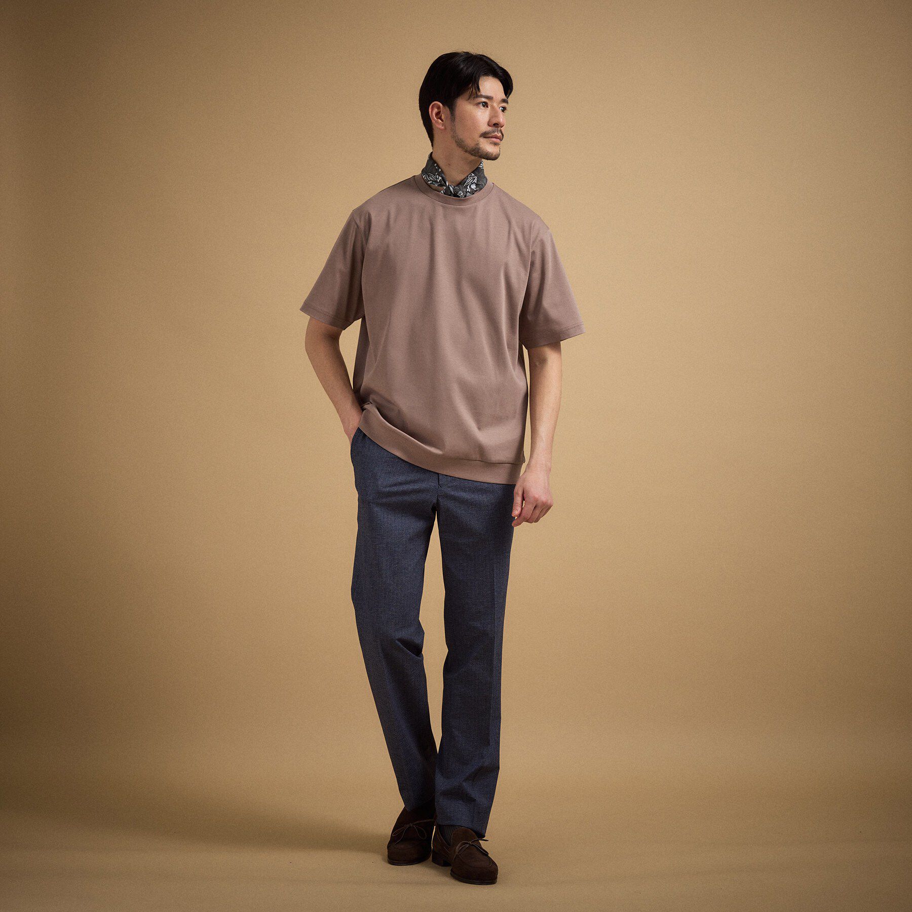 TAKEO KIKUCHI「アイスクリアコットン プルオーバー」|Tシャツ・カットソー|