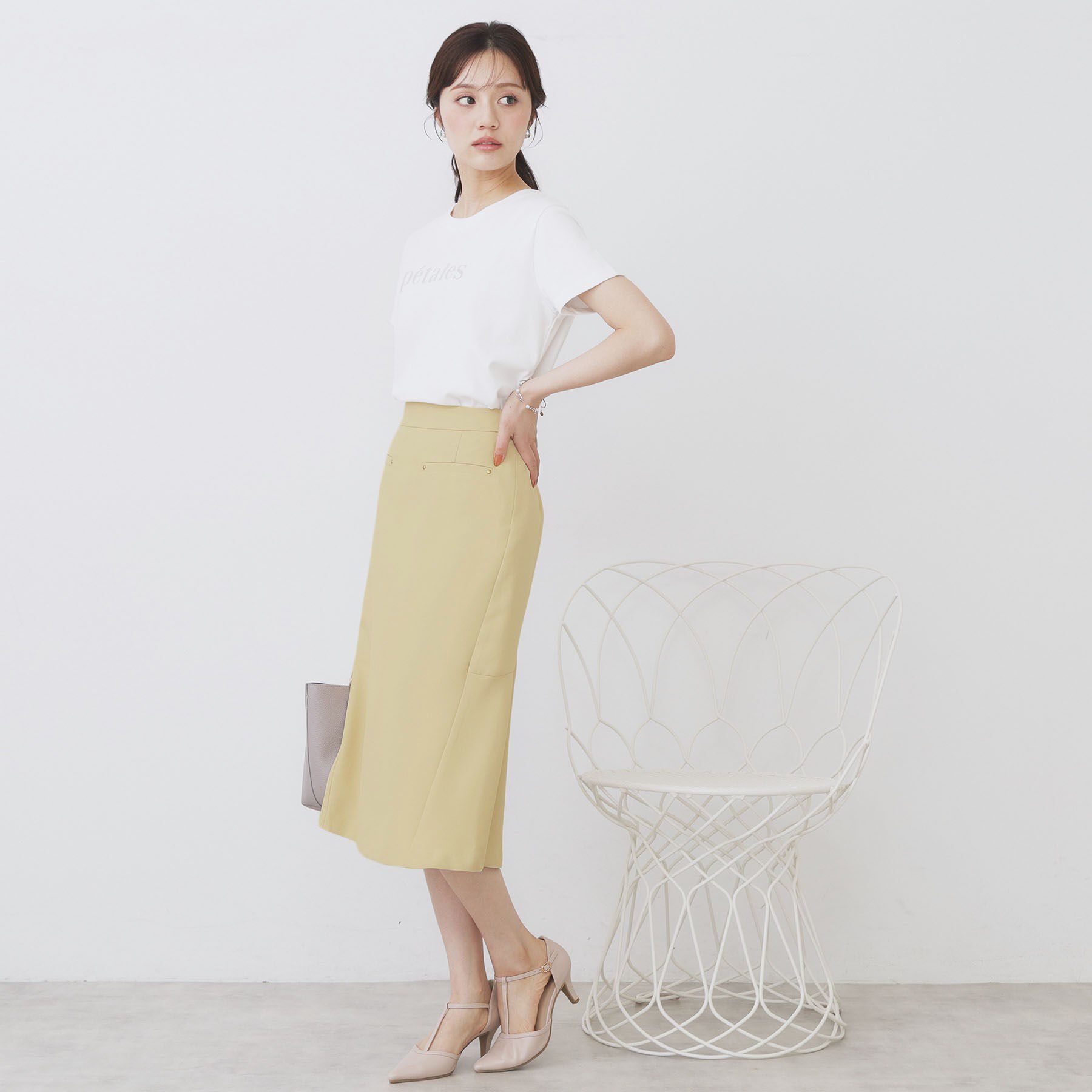 index「《S-LLサイズ》フロッキーロゴTシャツ【接触冷感/UVケア/洗濯機洗い可】」|Tシャツ・カットソー|