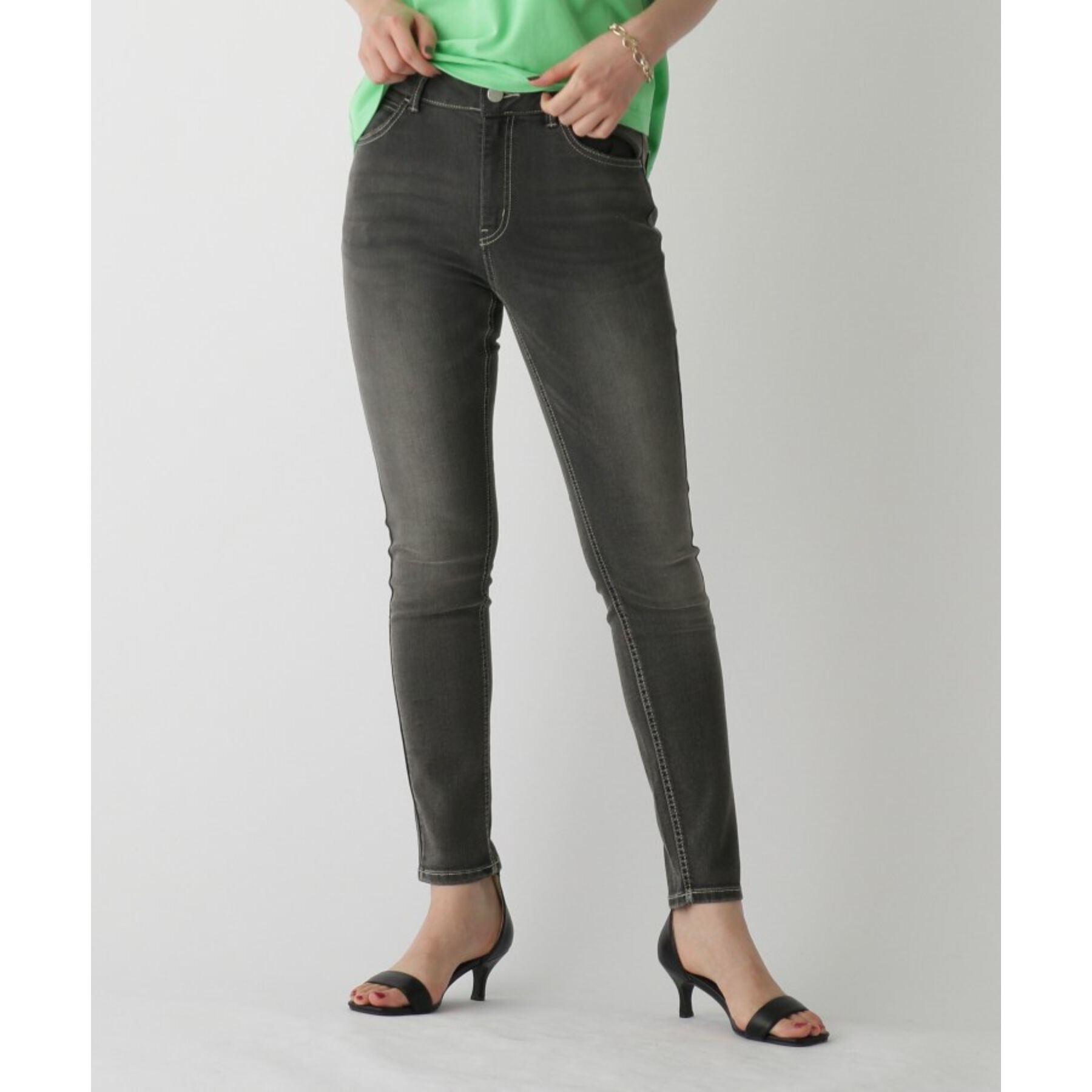 OPAQUE.CLIP「ストレッチスキニーパンツ」|その他|