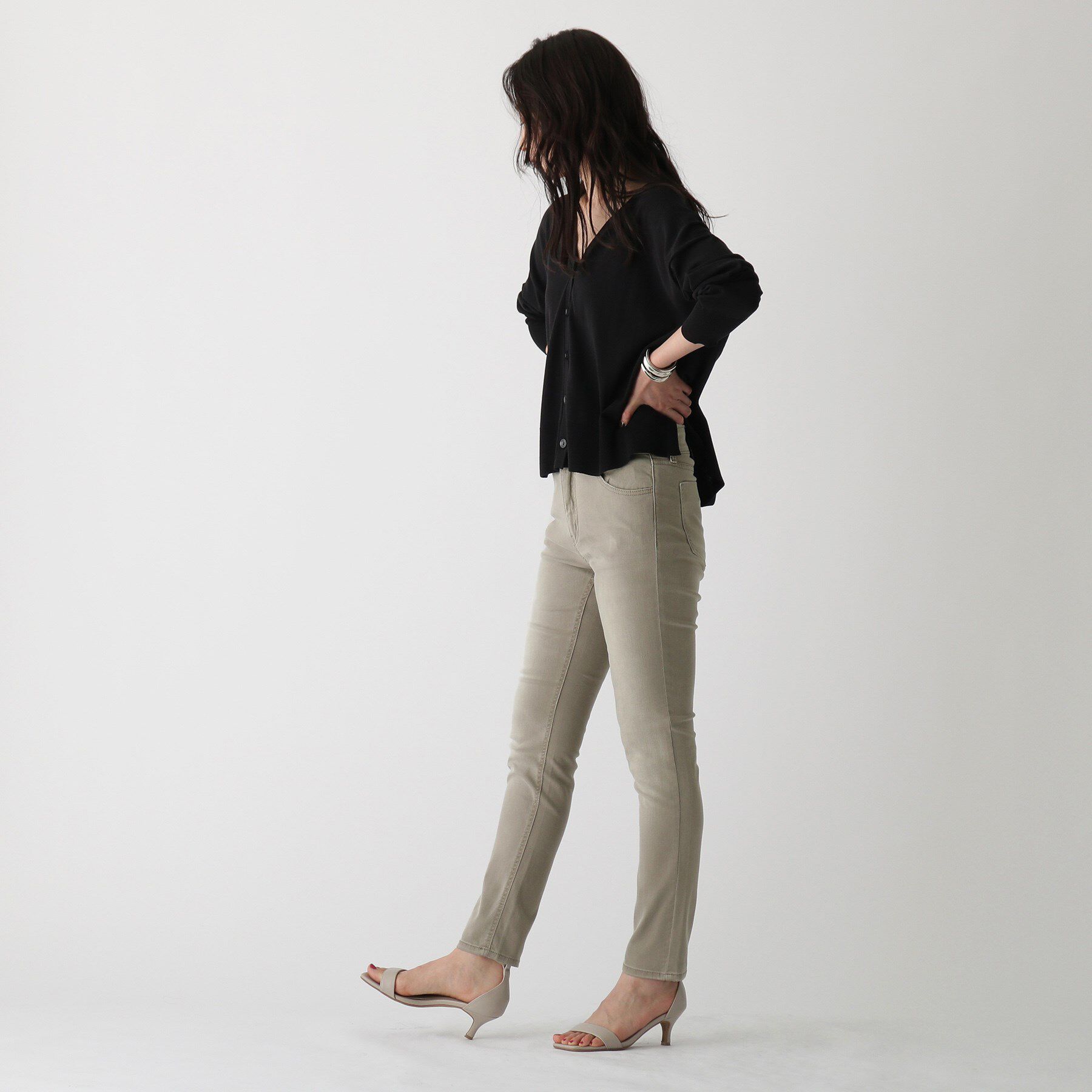 OPAQUE.CLIP「ストレッチスキニーパンツ」|その他|