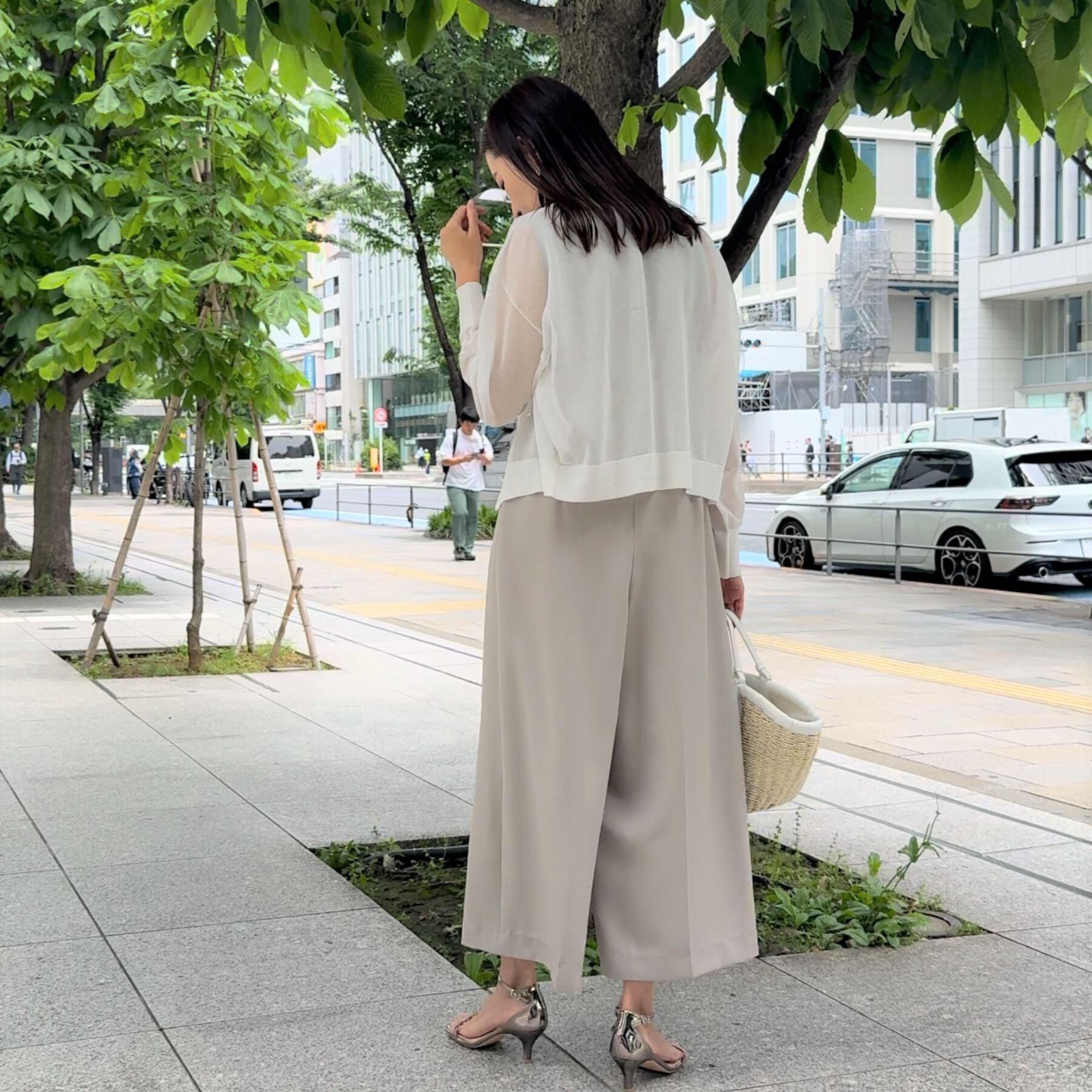 Couture broach「【一枚で着映える】レース切替デザインオールインワン」|オールインワン|