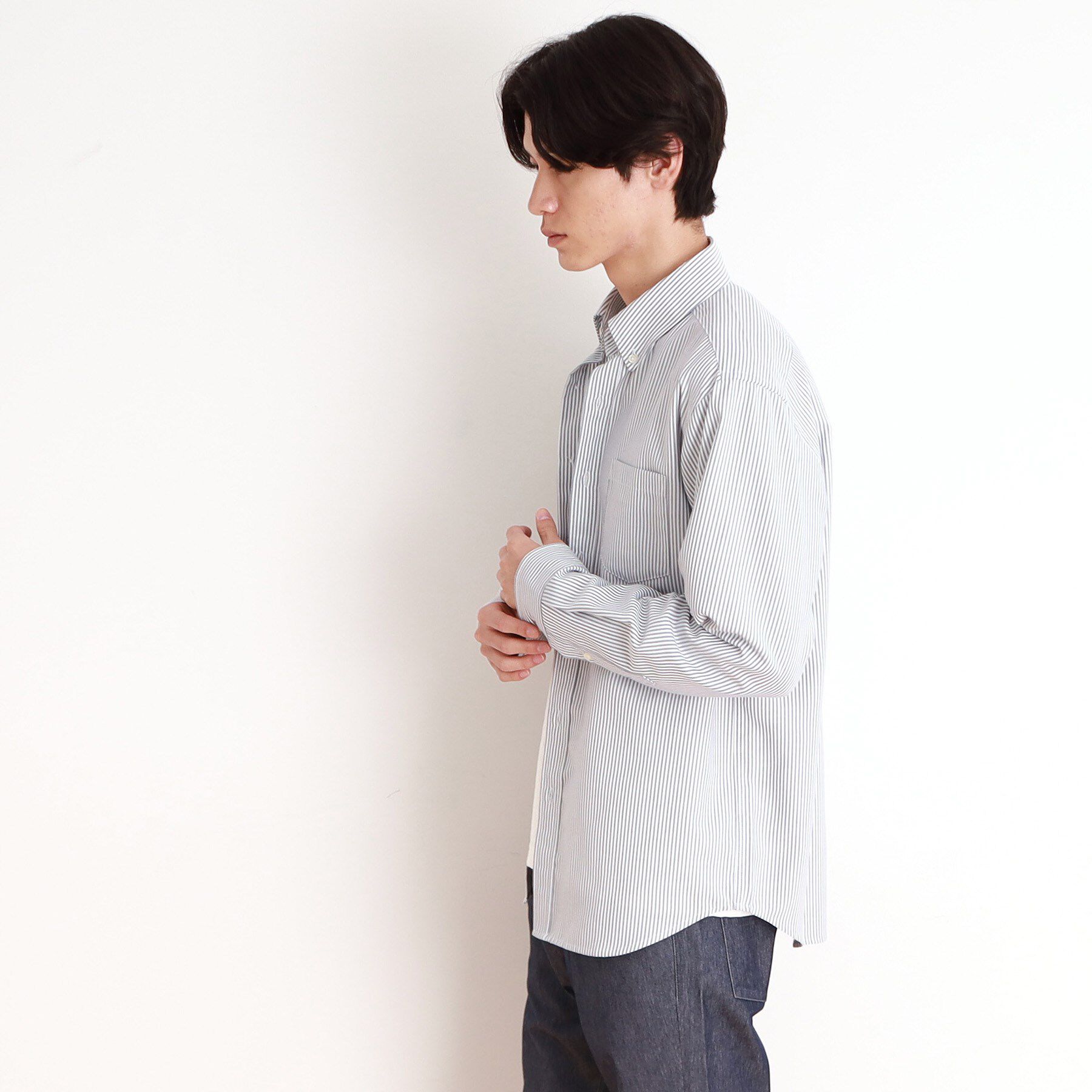 THE SHOP TK「瞬乾オックスシャツ 速乾素材／ON・OFF対応」|シャツ・ブラウス|