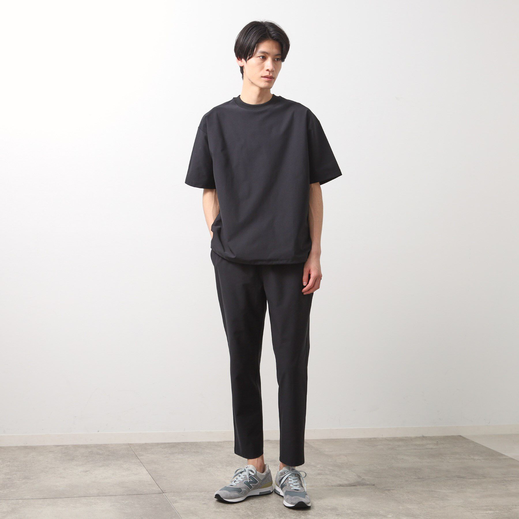 THE SHOP TK「パーフェクテックスピンドル半袖Tシャツ【セットアップ可/吸水速乾/UVカット/アンチピリング】」|Tシャツ・カットソー|