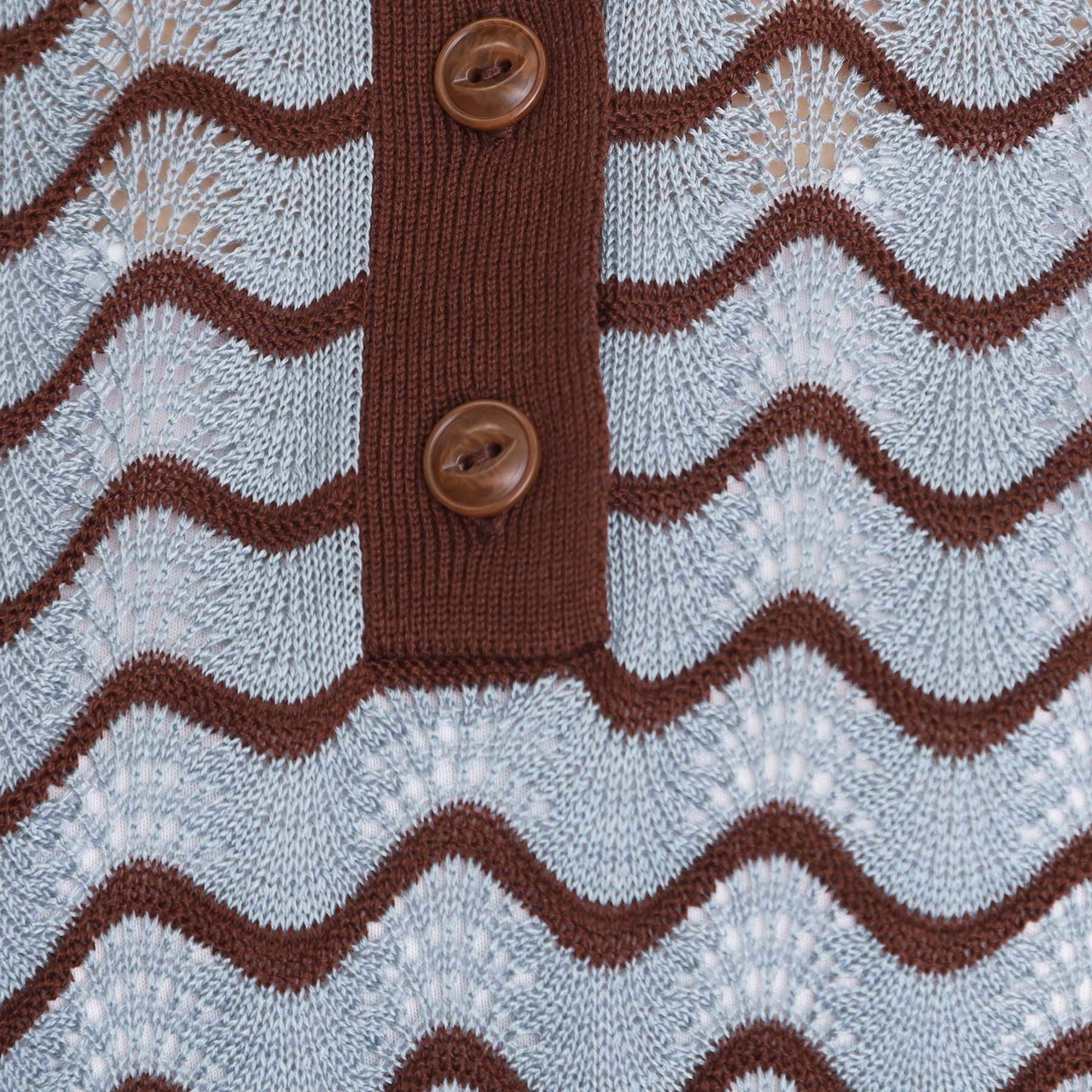 THE SHOP TK「ニットポロシャツ【洗濯機/アソート展開】」|ニット・セーター|