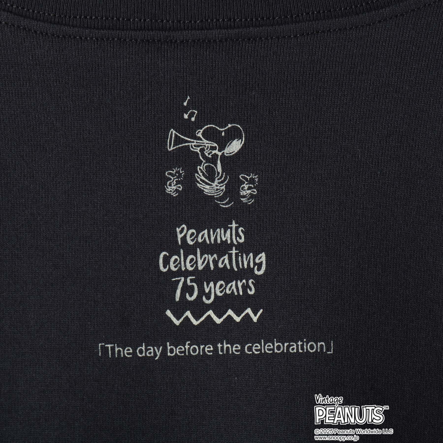 THE SHOP TK「PEANUTS 半袖Tシャツ 75周年／【110-150】ママ・パパとおそろい」|Tシャツ・カットソー|