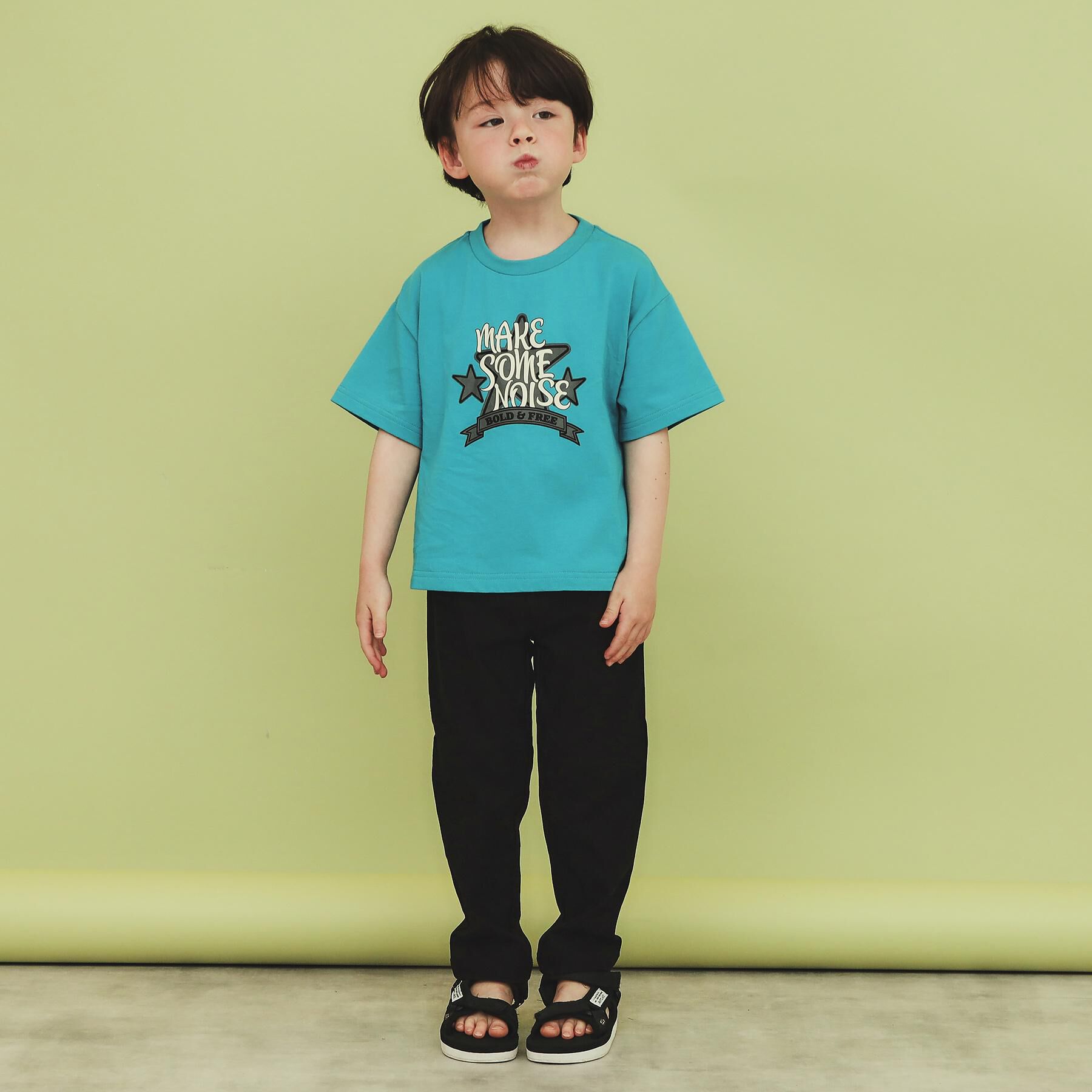 THE SHOP TK「【110-150/6色展開】アソートプリントTシャツ/洗濯機OK」|Tシャツ・カットソー|