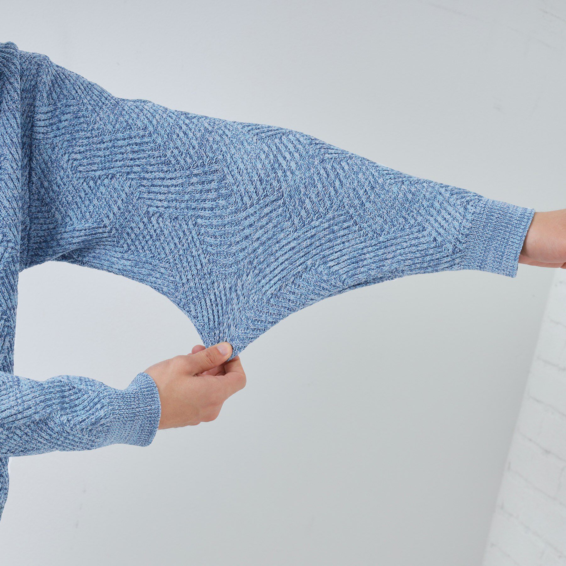 THE SHOP TK「【頑張りすぎないオシャレ】ミックスヤーンニット　洗濯機OK／軽量」|ニット・セーター|