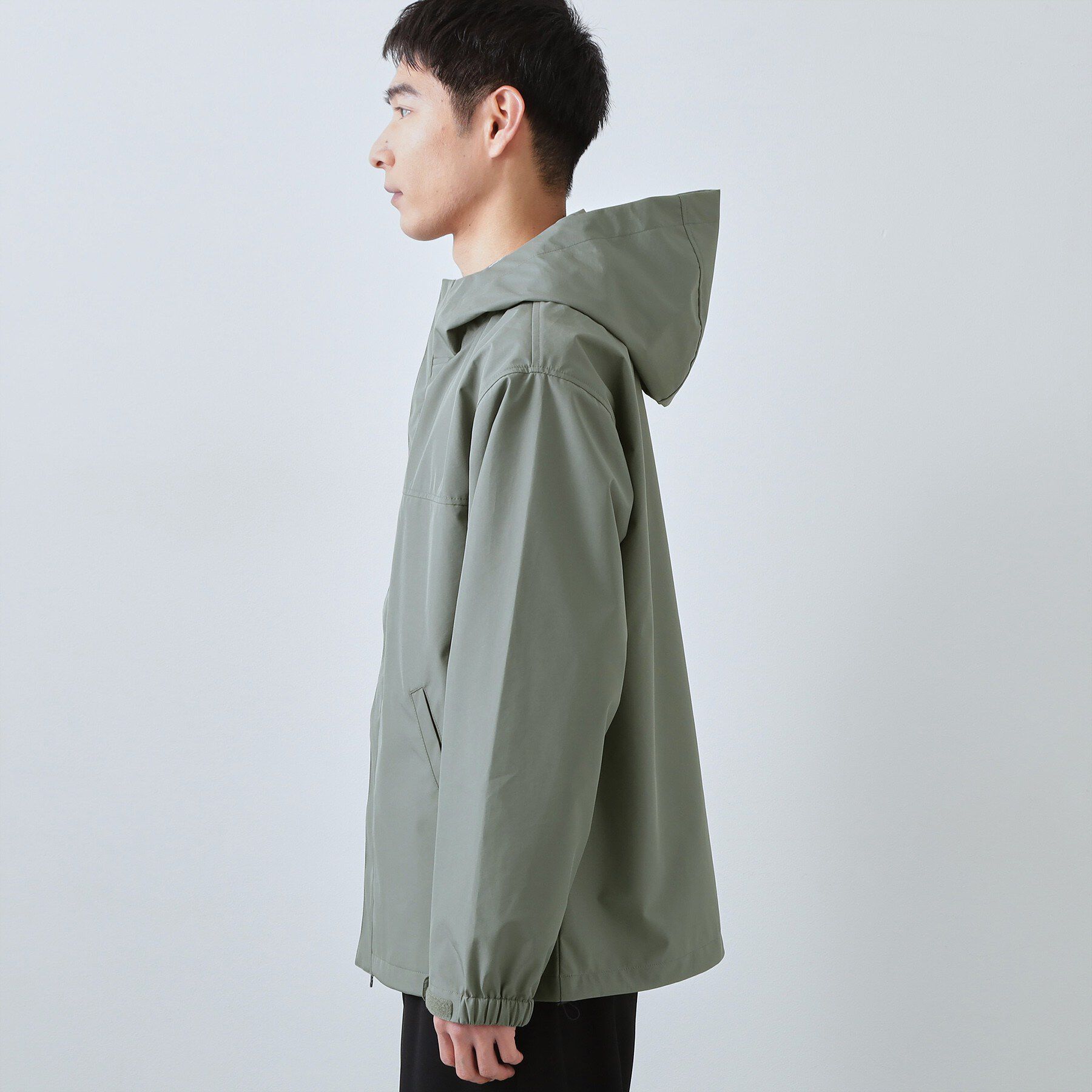 THE SHOP TK「【季節の変わり目に最適】ナイロンマウンテンパーカ  防風/洗濯機OK」|ブルゾン・スタジャン|
