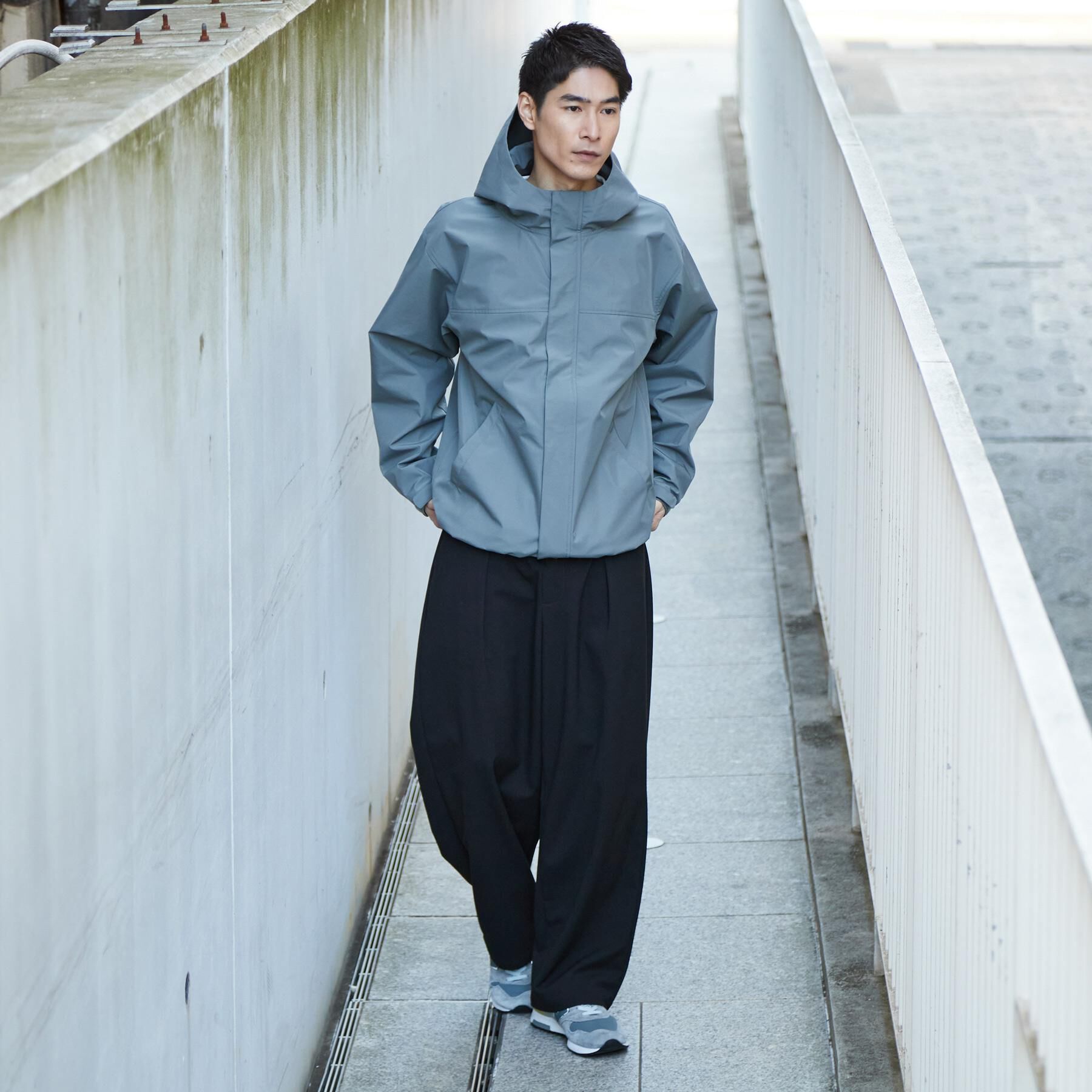 THE SHOP TK「【季節の変わり目に最適】ナイロンマウンテンパーカ  防風/洗濯機OK」|ブルゾン・スタジャン|